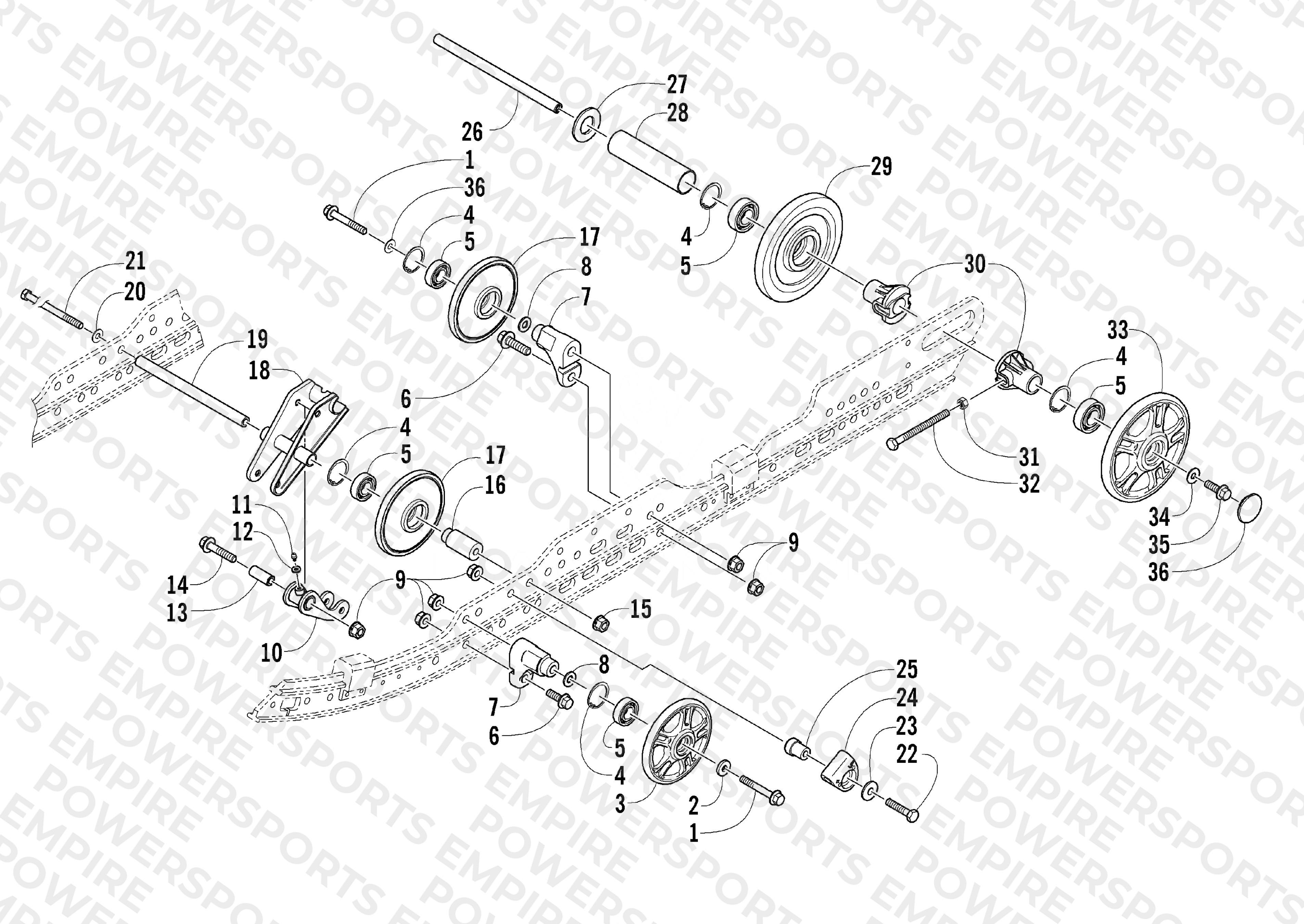 IDLER WHEEL ASSEMBLY