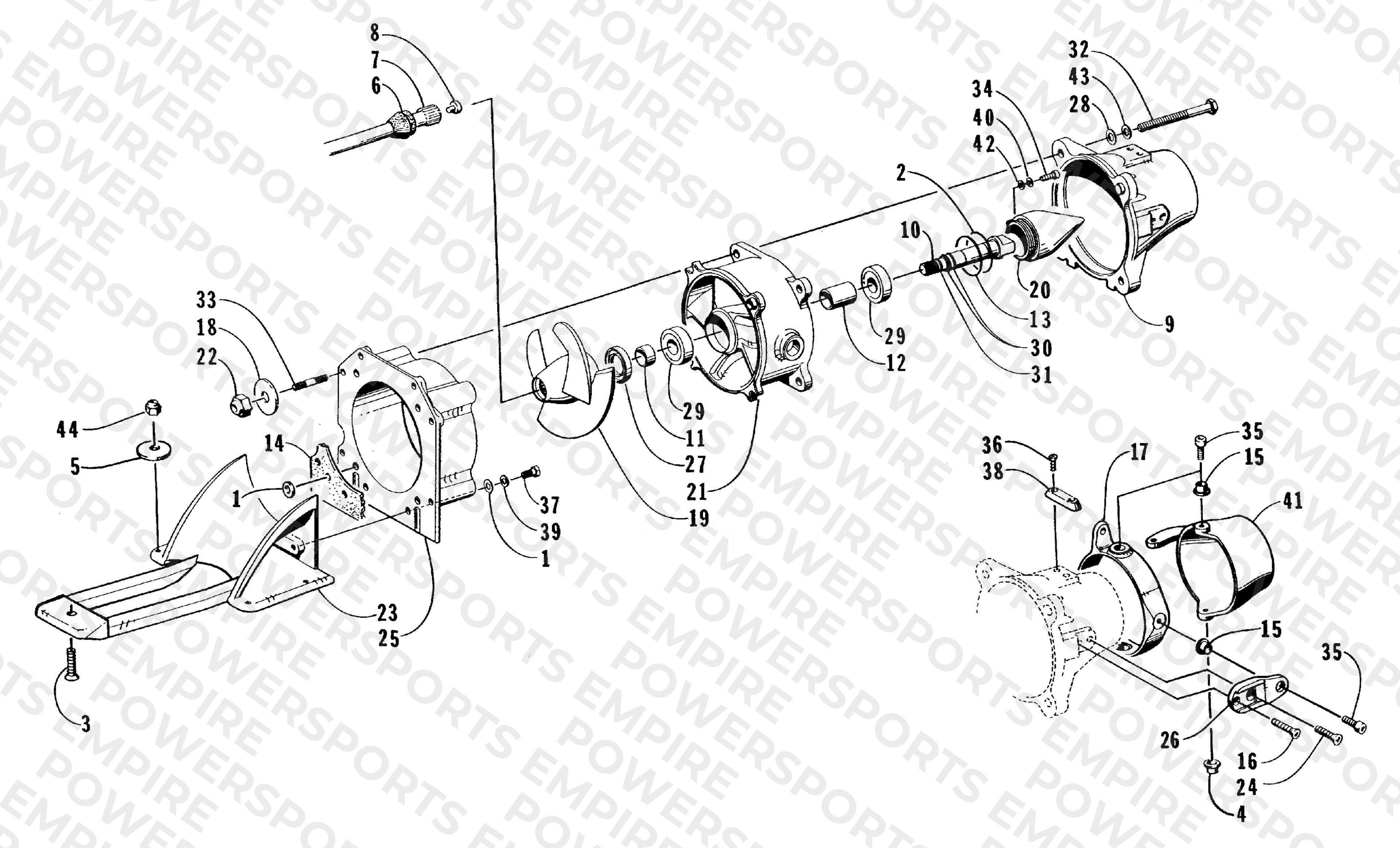 IMPELLER DRIVE ASSEMBLY