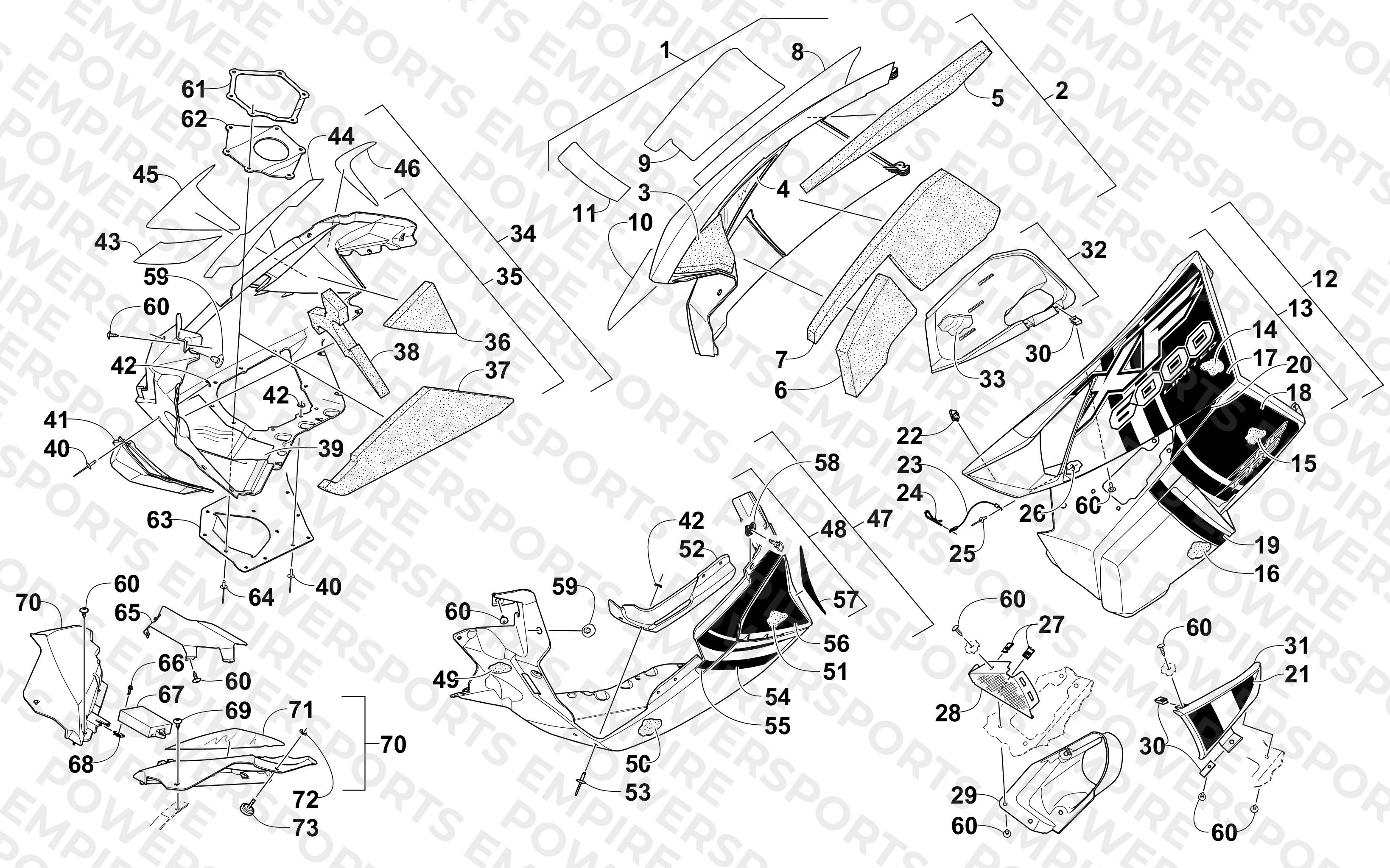 SKID PLATE AND SIDE PANEL ASSEMBLY