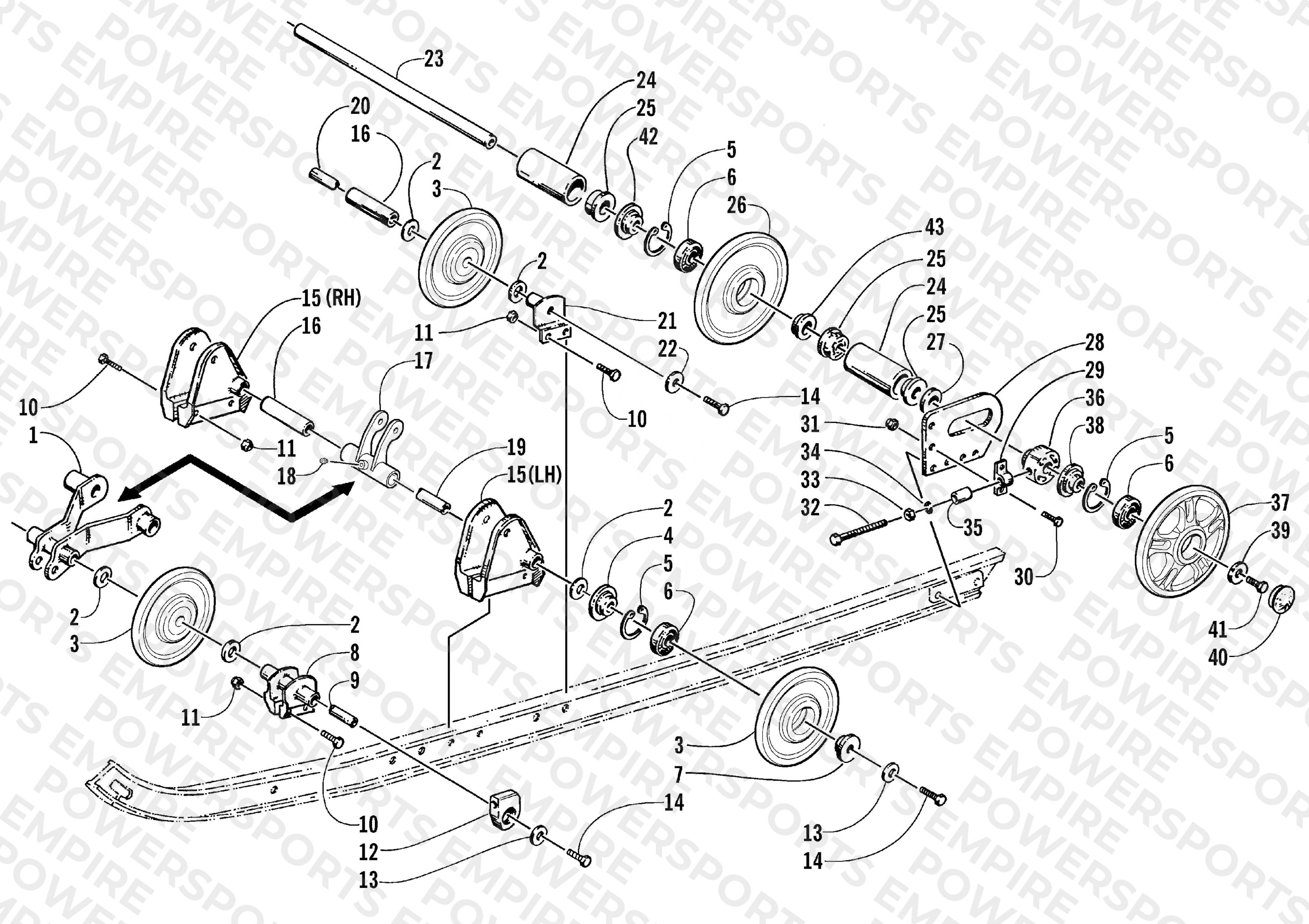 IDLER WHEEL ASSEMBLY