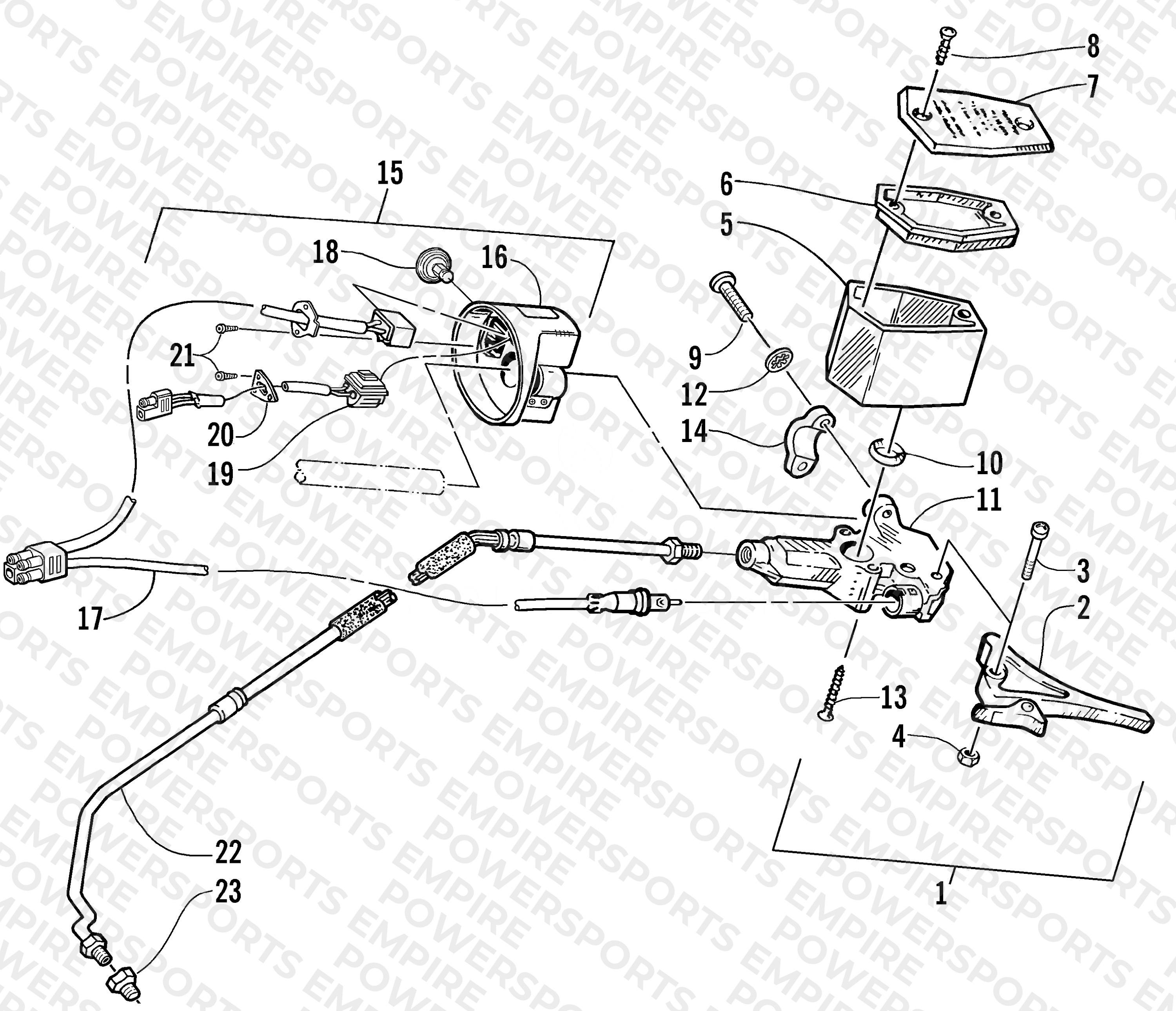 HYDRAULIC BRAKE CONTROL ASSEMBLY