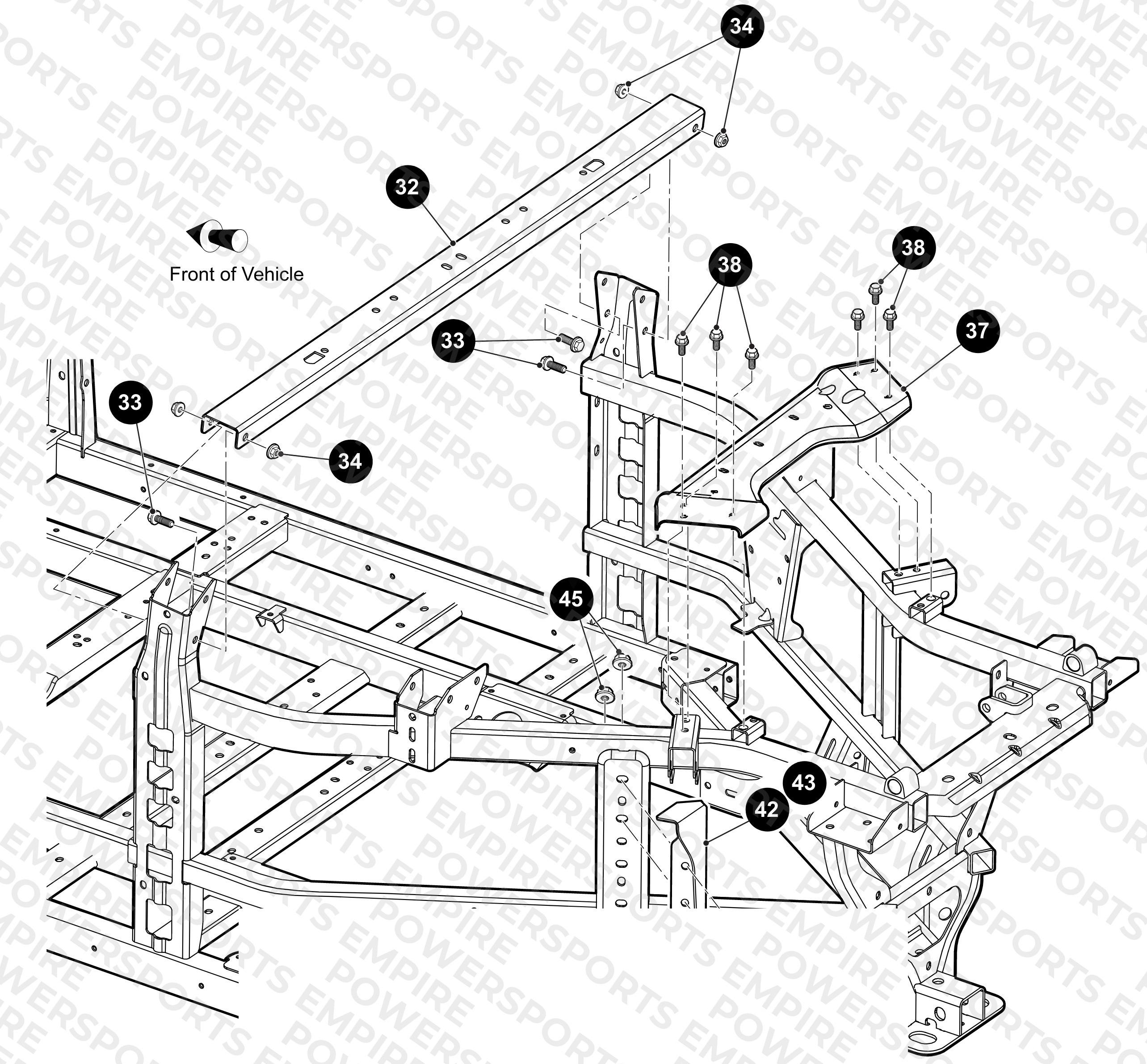 FRAME - REAR