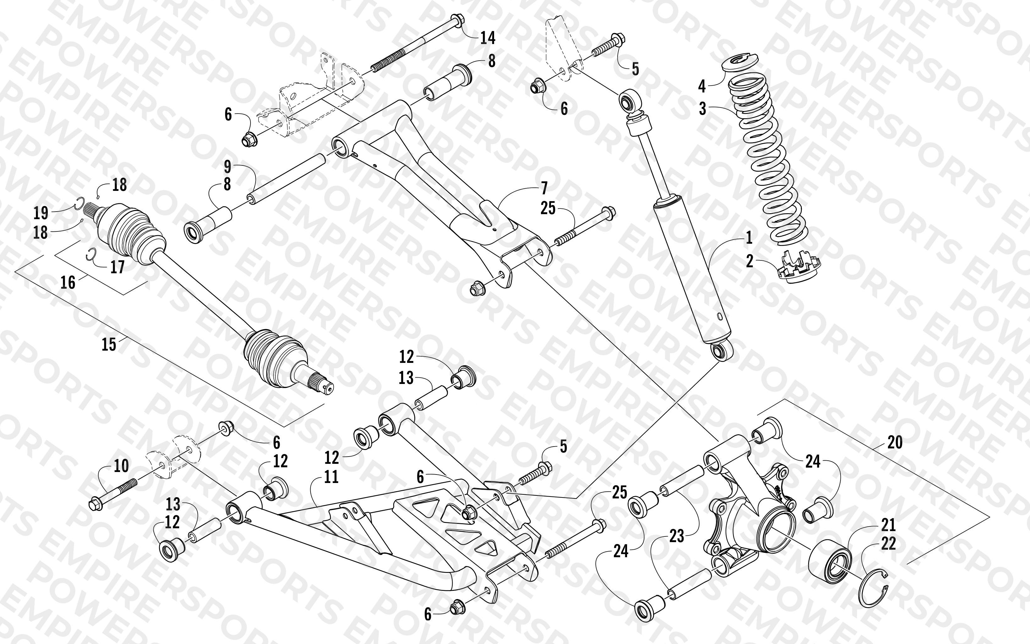 REAR SUSPENSION ASSEMBLY