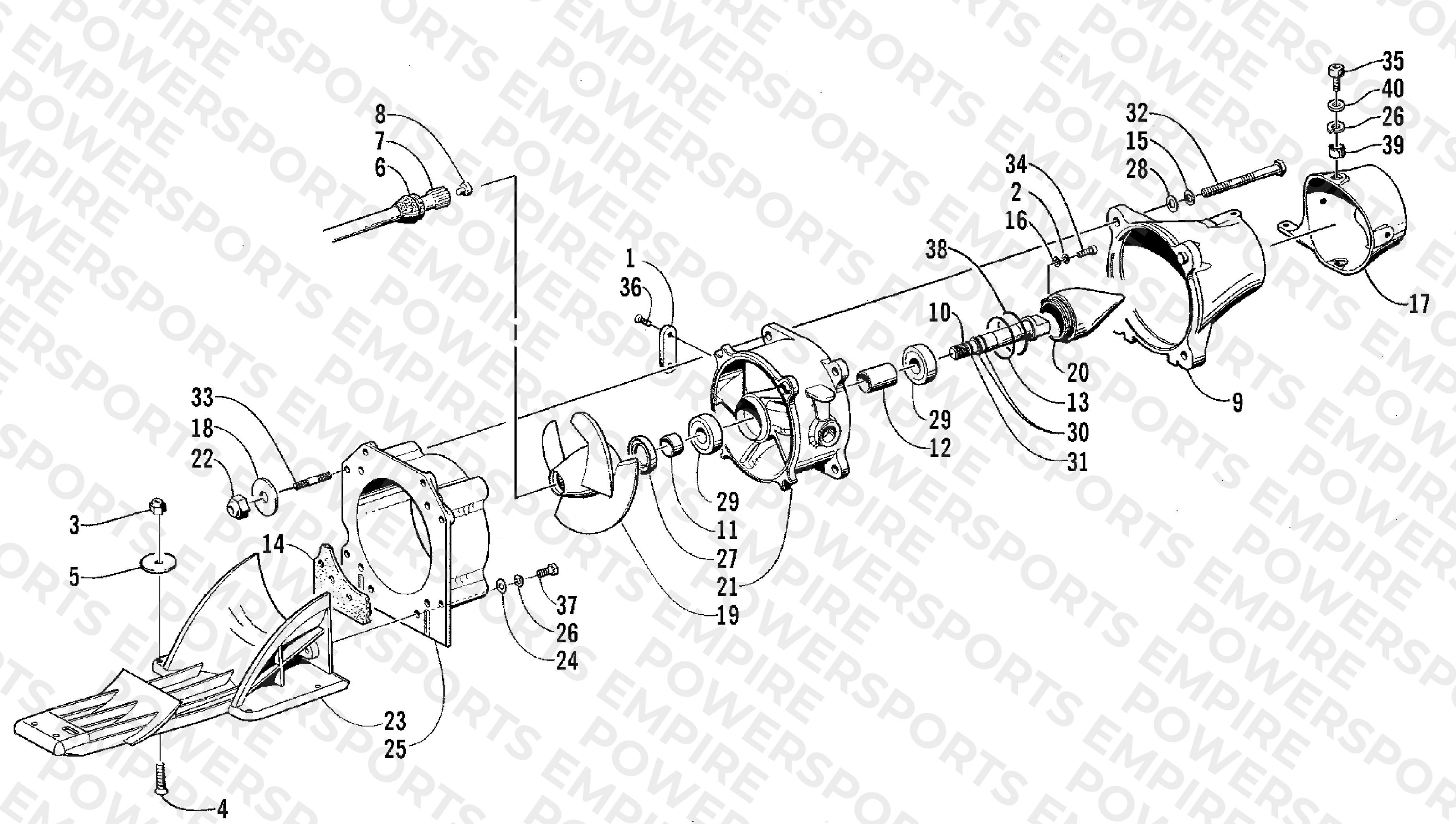 IMPELLER DRIVE ASSEMBLY