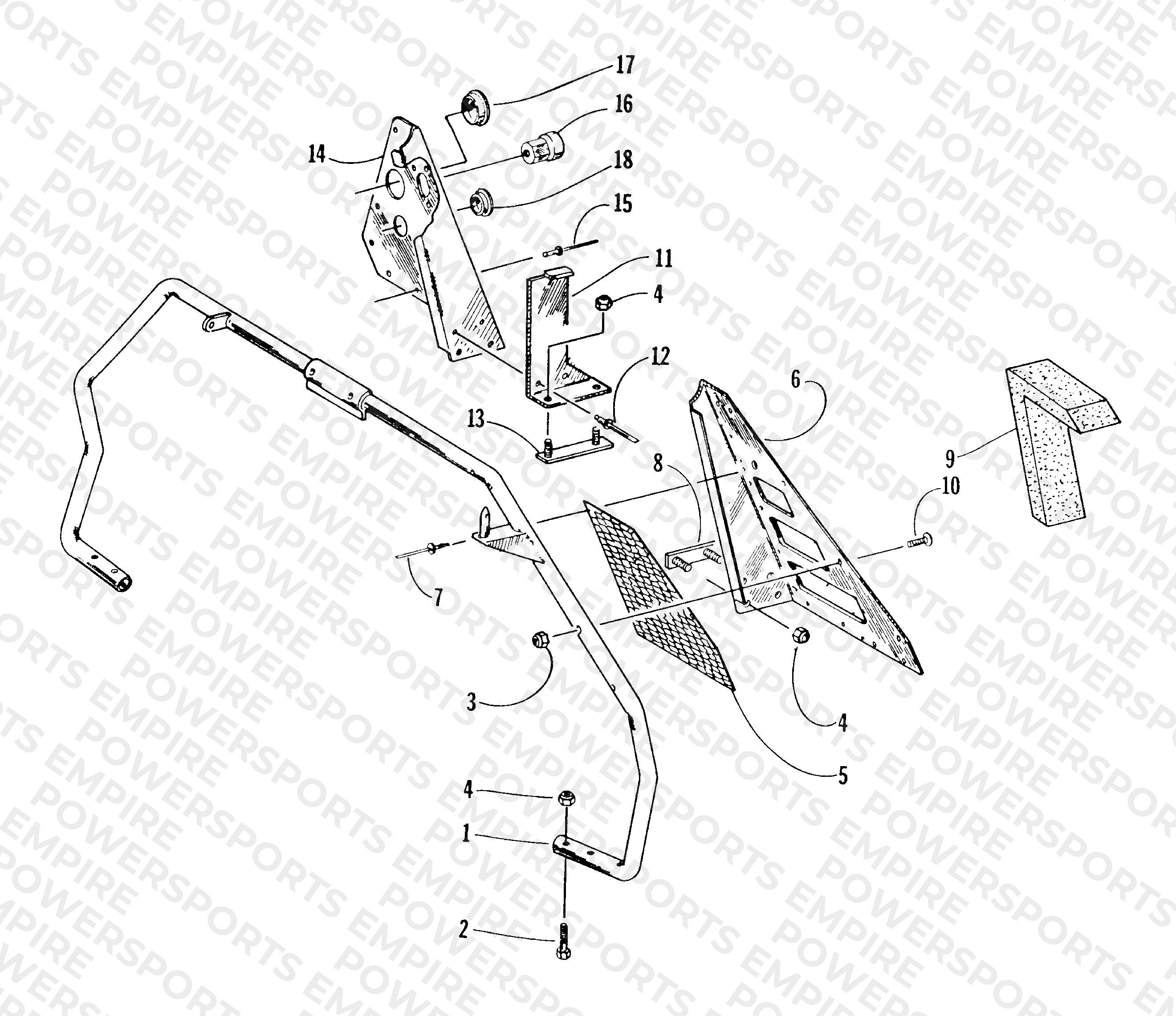 STEERING SUPPORT ASSEMBLY