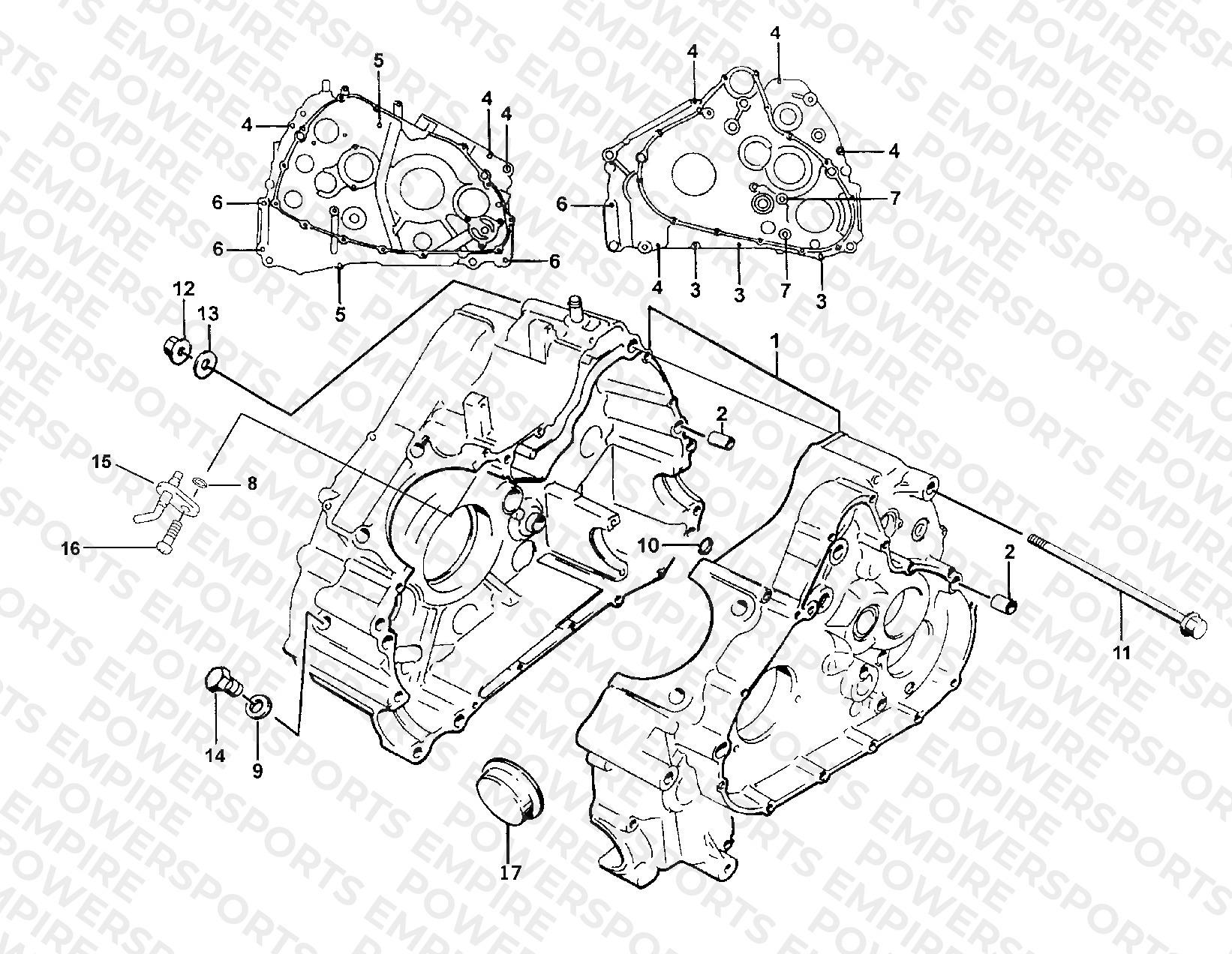 CRANKCASE ASSEMBLY
