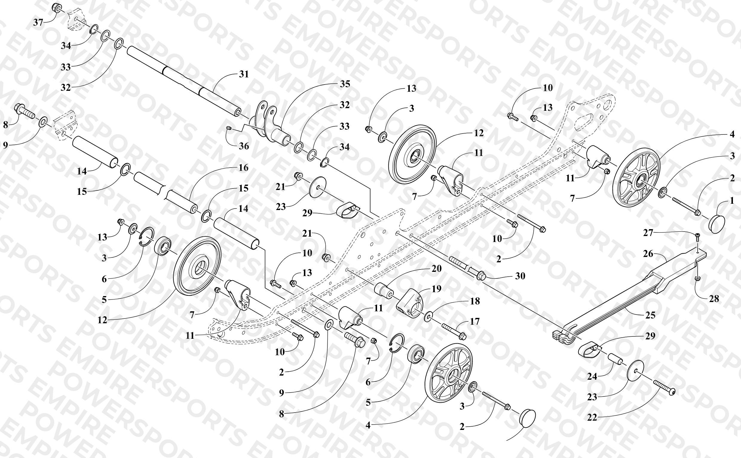 IDLER WHEEL ASSEMBLY