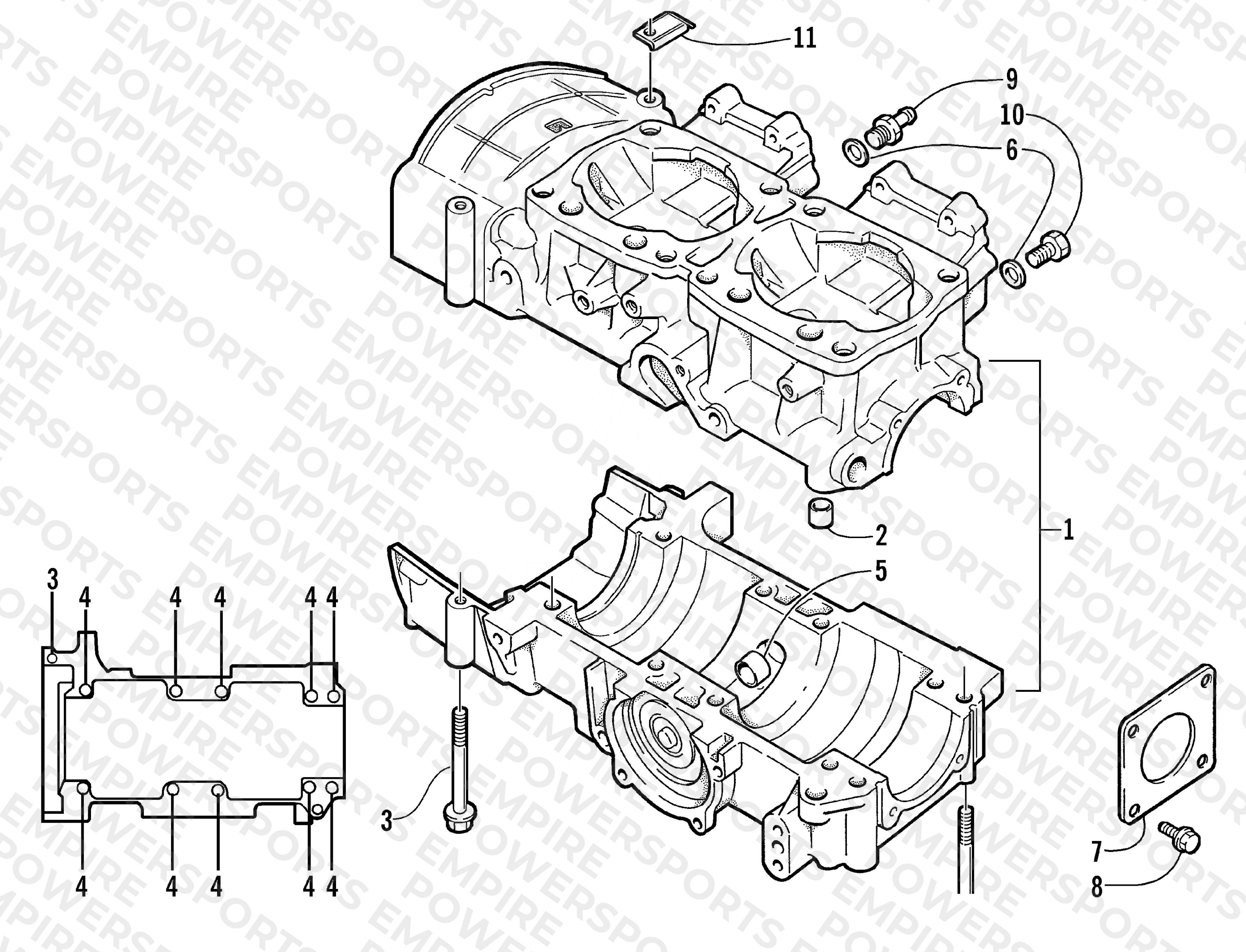 CRANKCASE ASSEMBLY