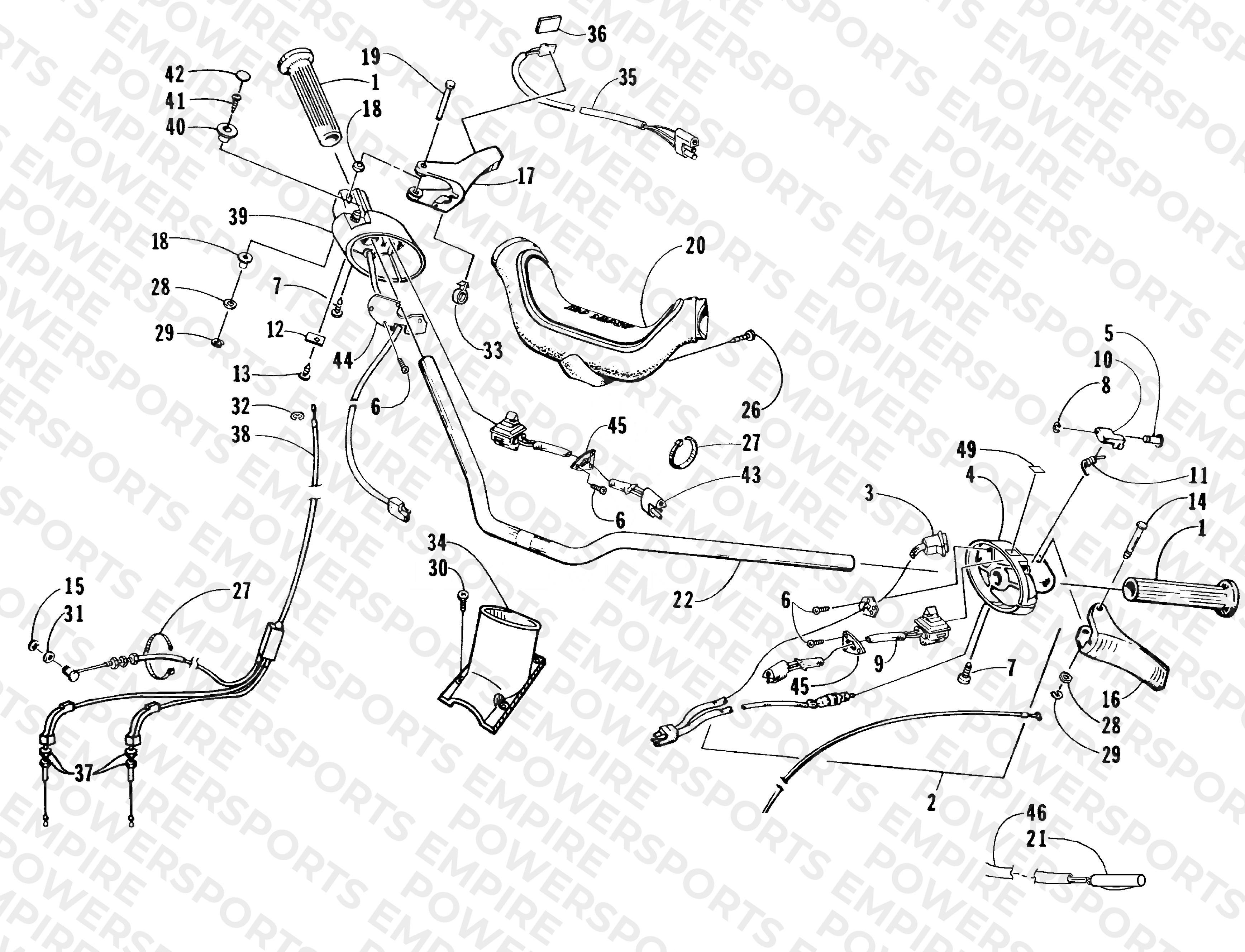 HANDLEBAR AND CONTROLS