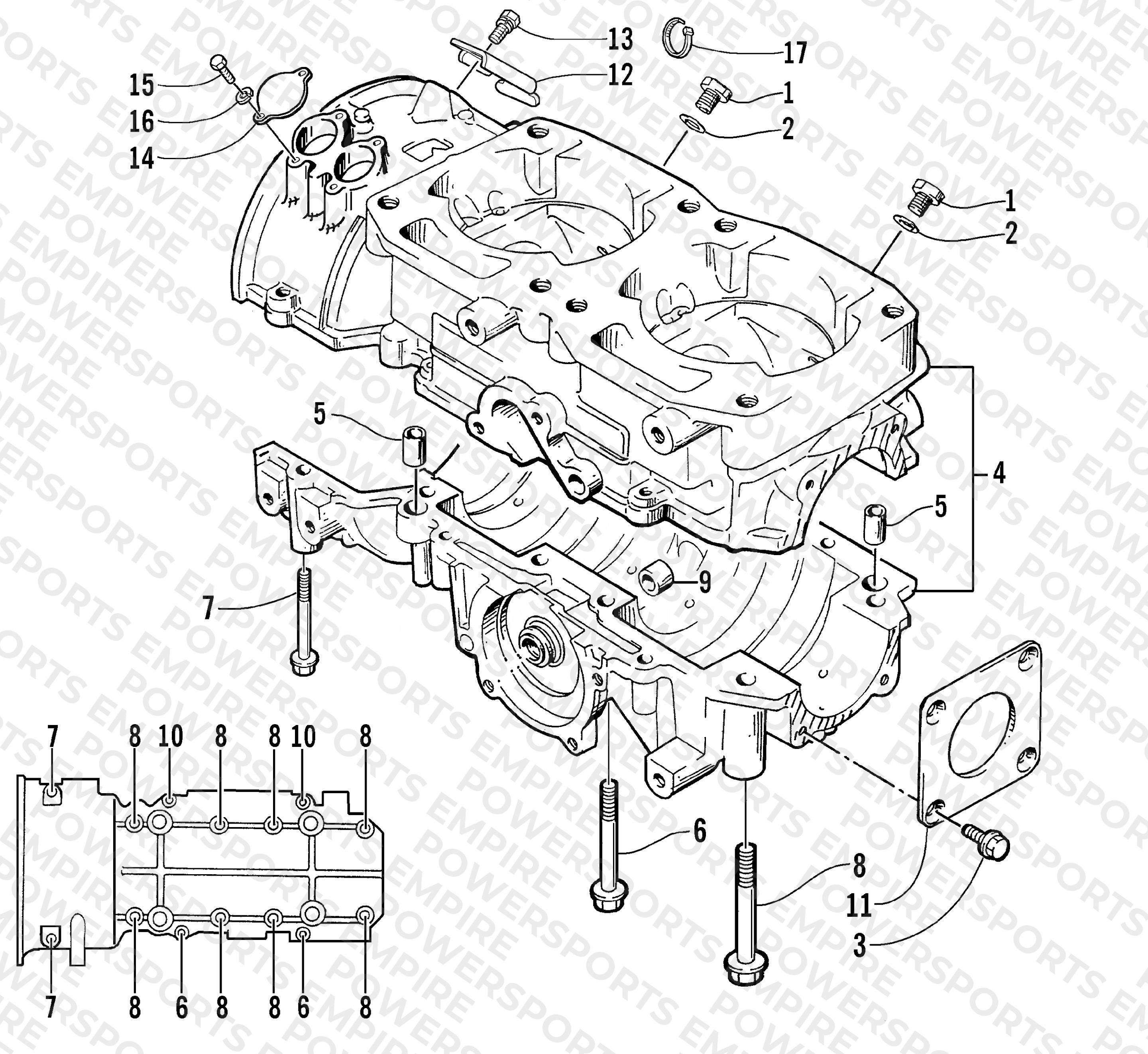 CRANKCASE ASSEMBLY