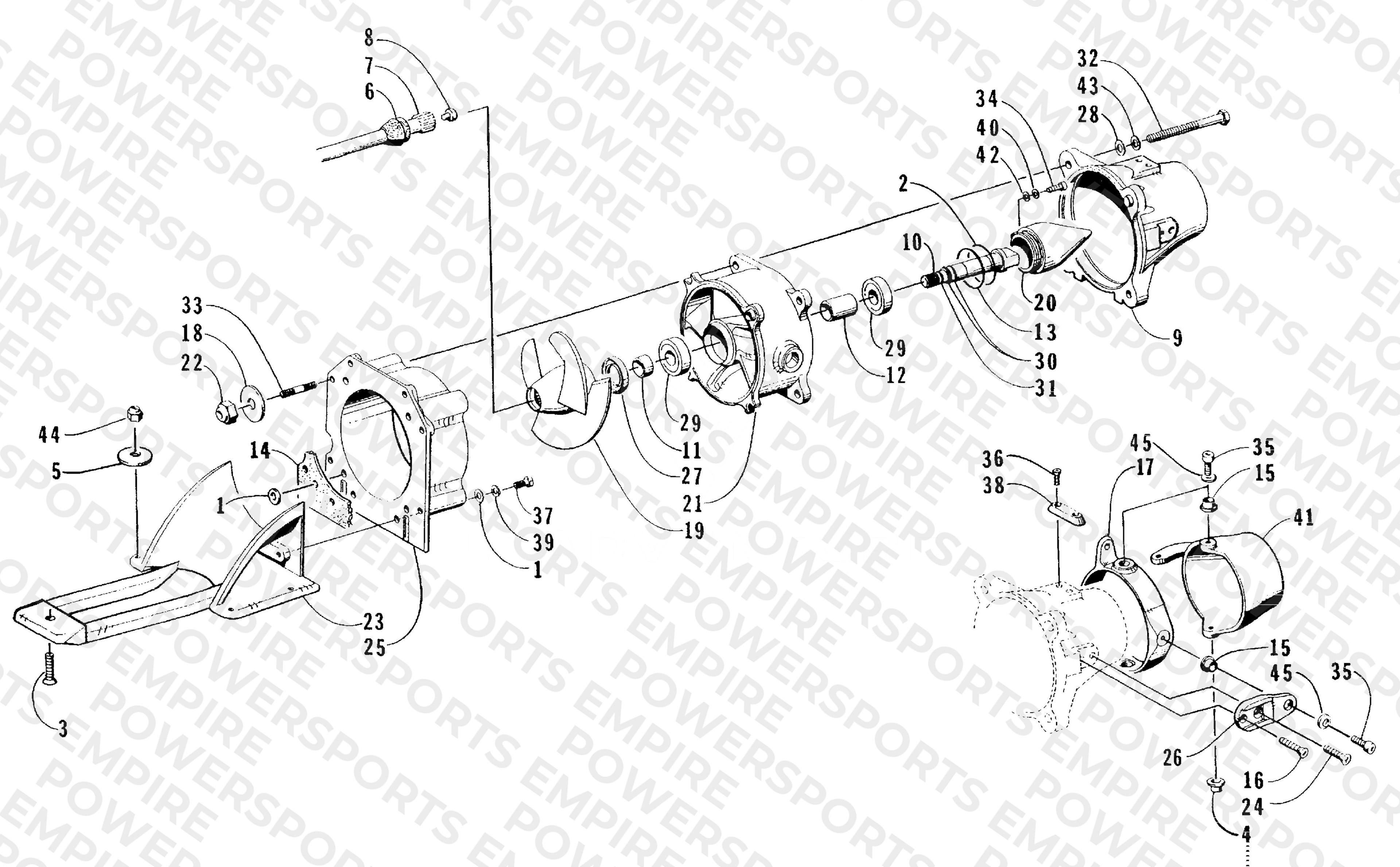 IMPELLER DRIVE ASSEMBLY