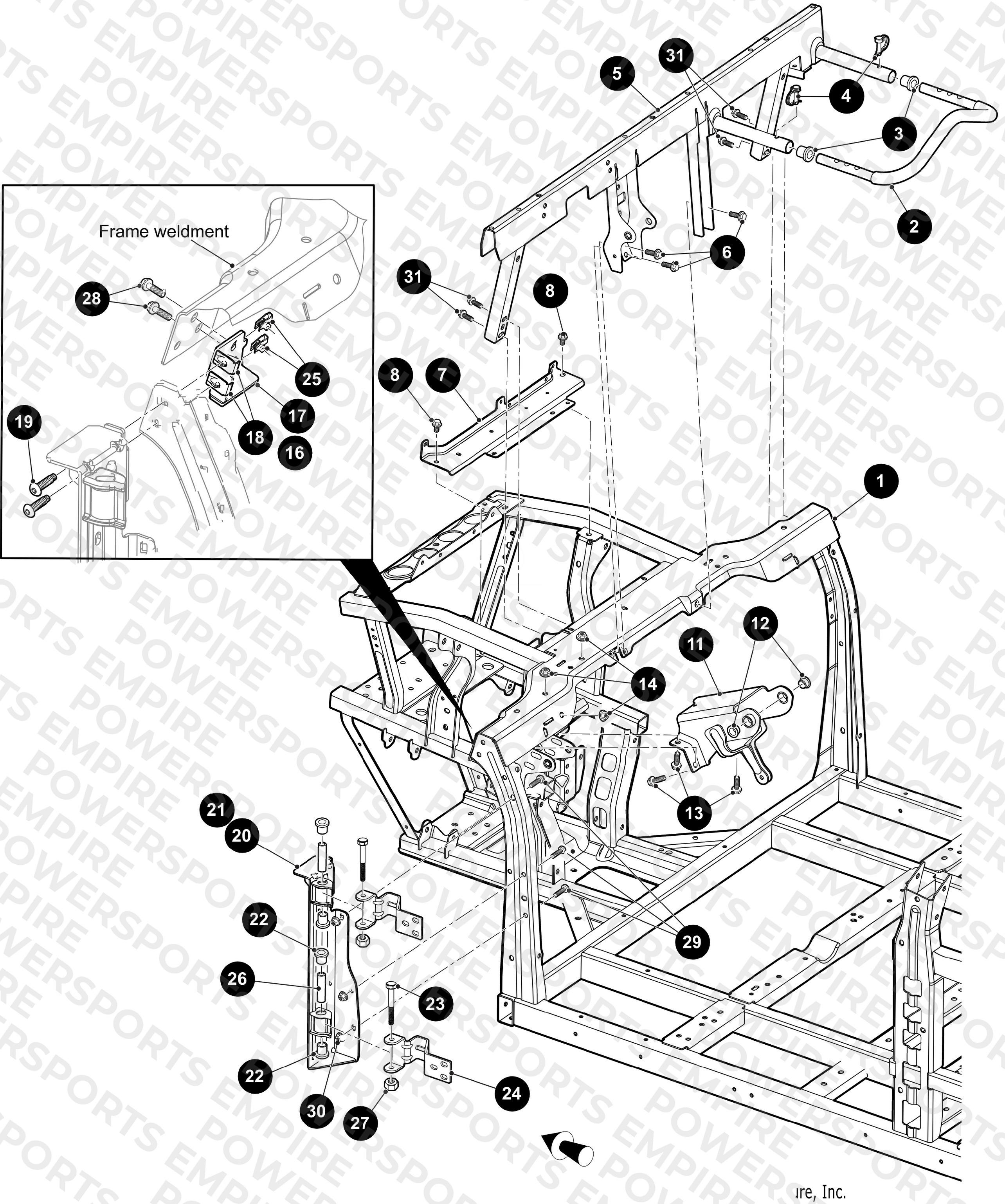 FRAME - FRONT
