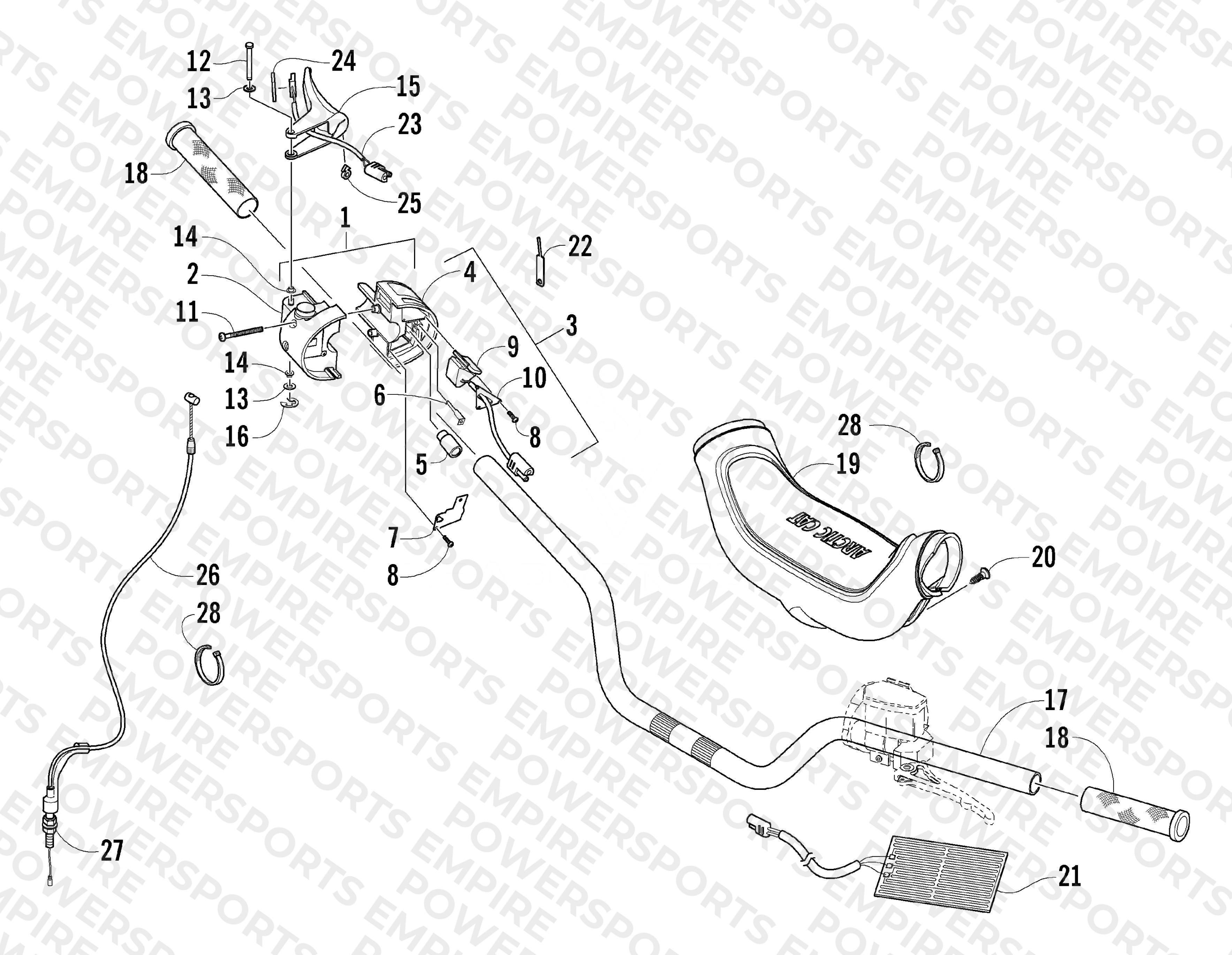 HANDLEBAR AND CONTROLS
