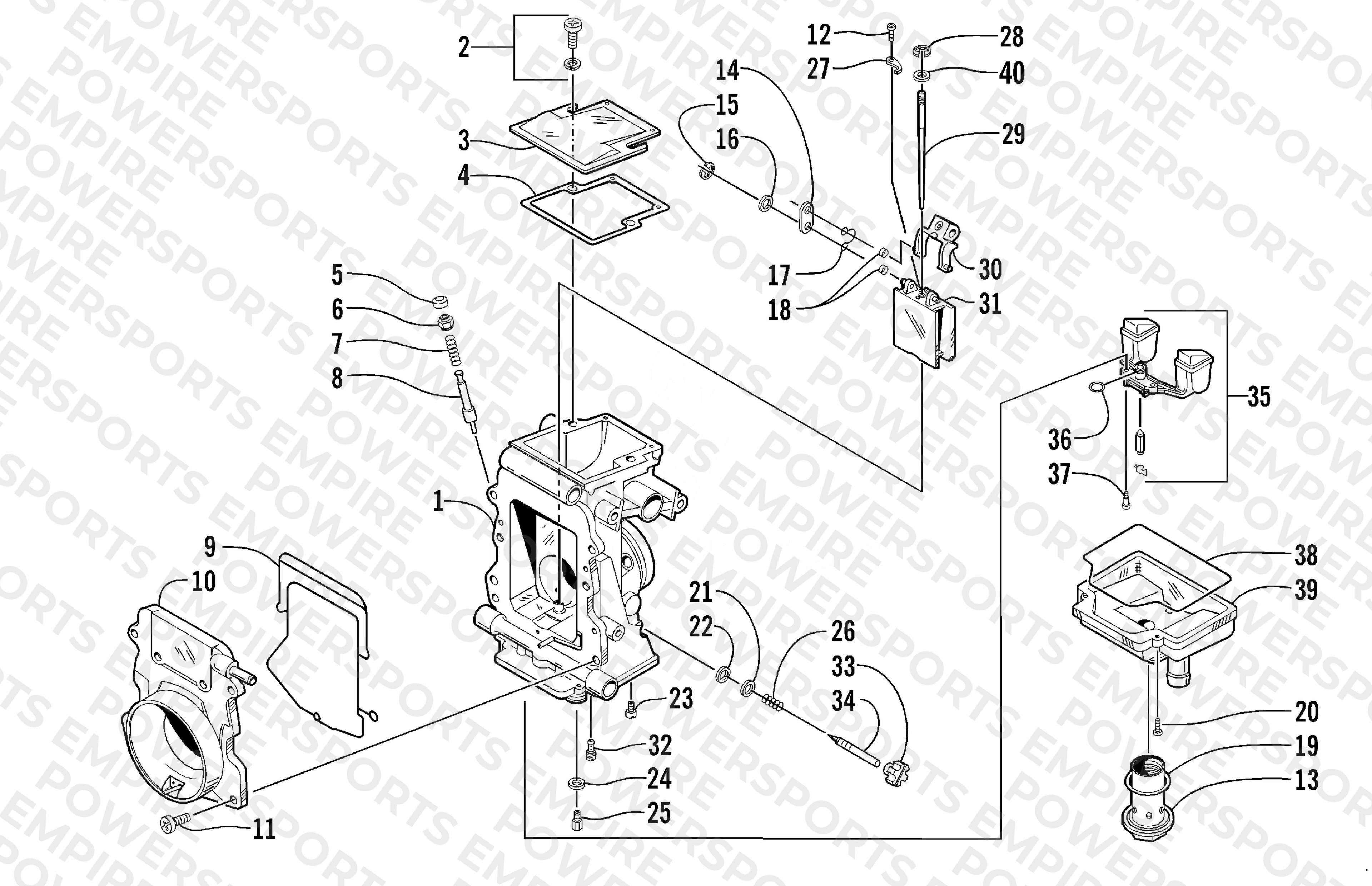 CARBURETOR - INTERNAL PARTS