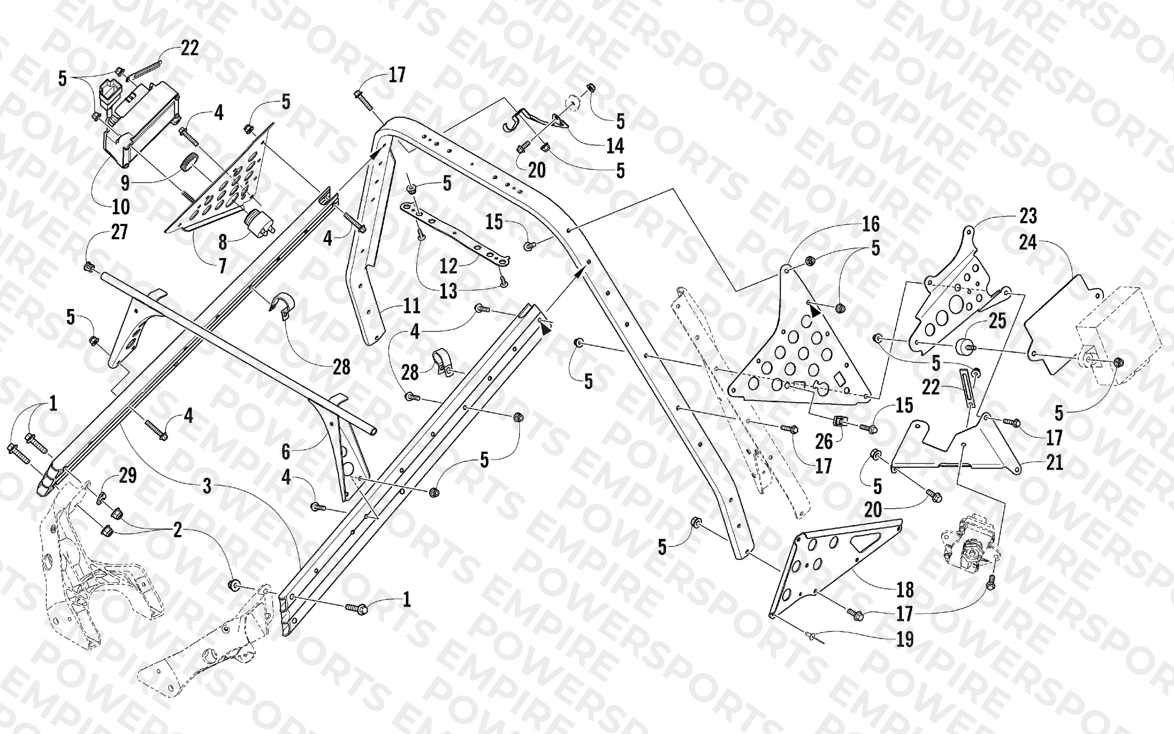 STEERING SUPPORT ASSEMBLY