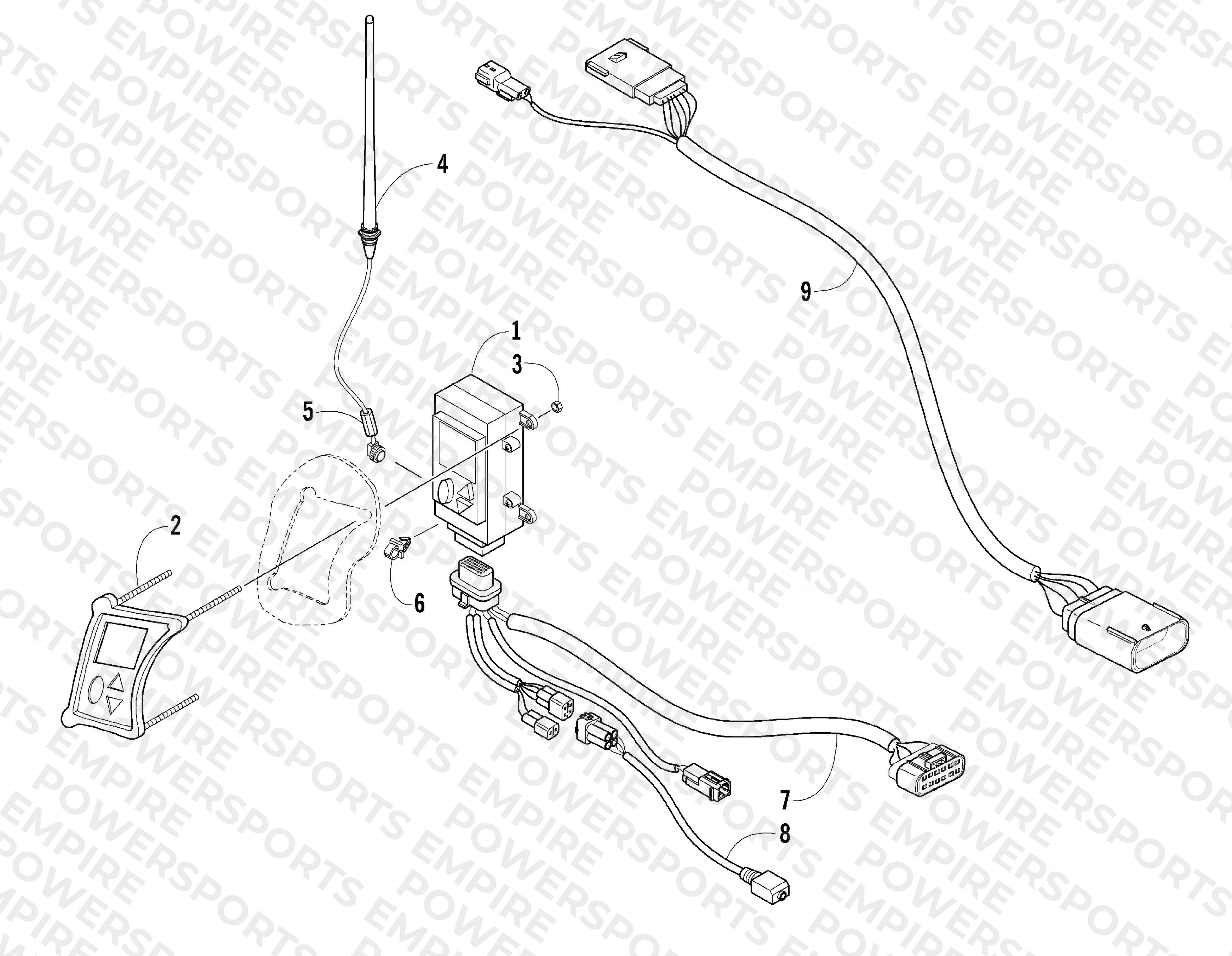 RADIO AND WIRING ASSEMBLIES