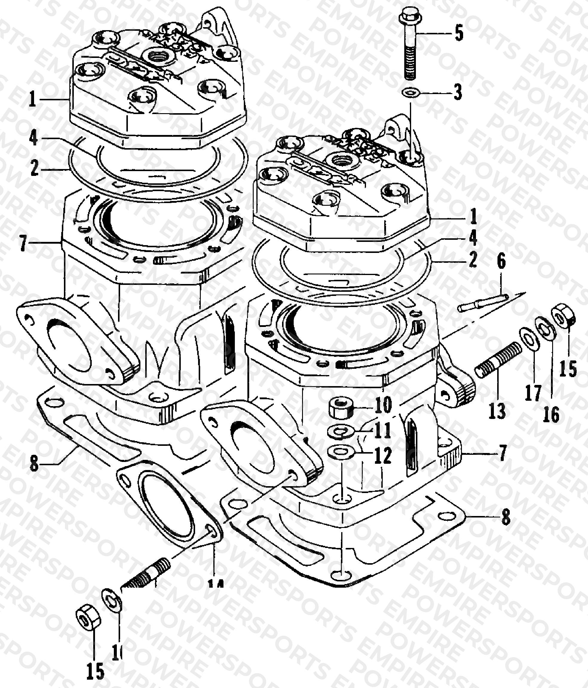 CYLINDER AND HEAD ASSEMBLY