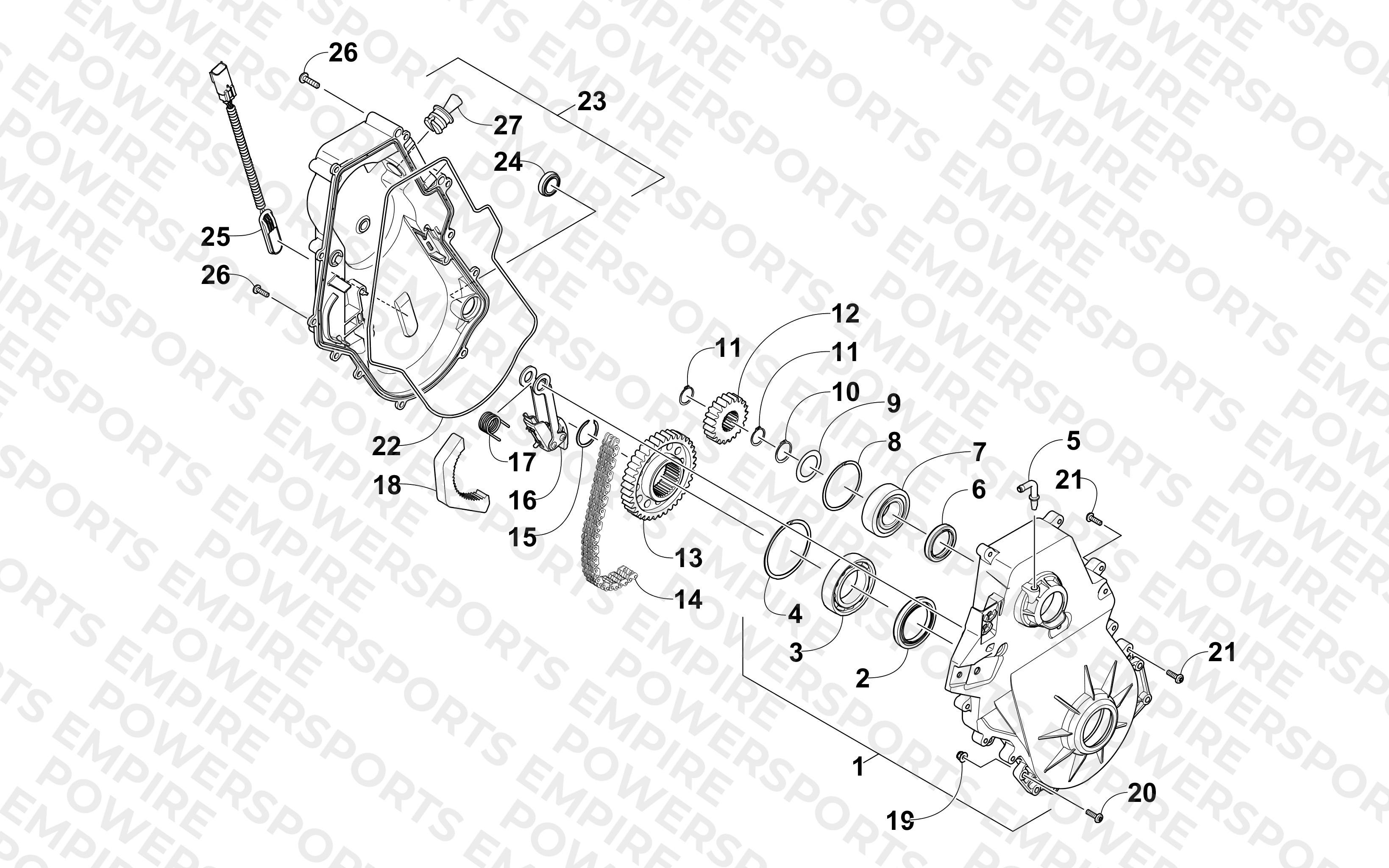CHAIN CASE ASSEMBLY