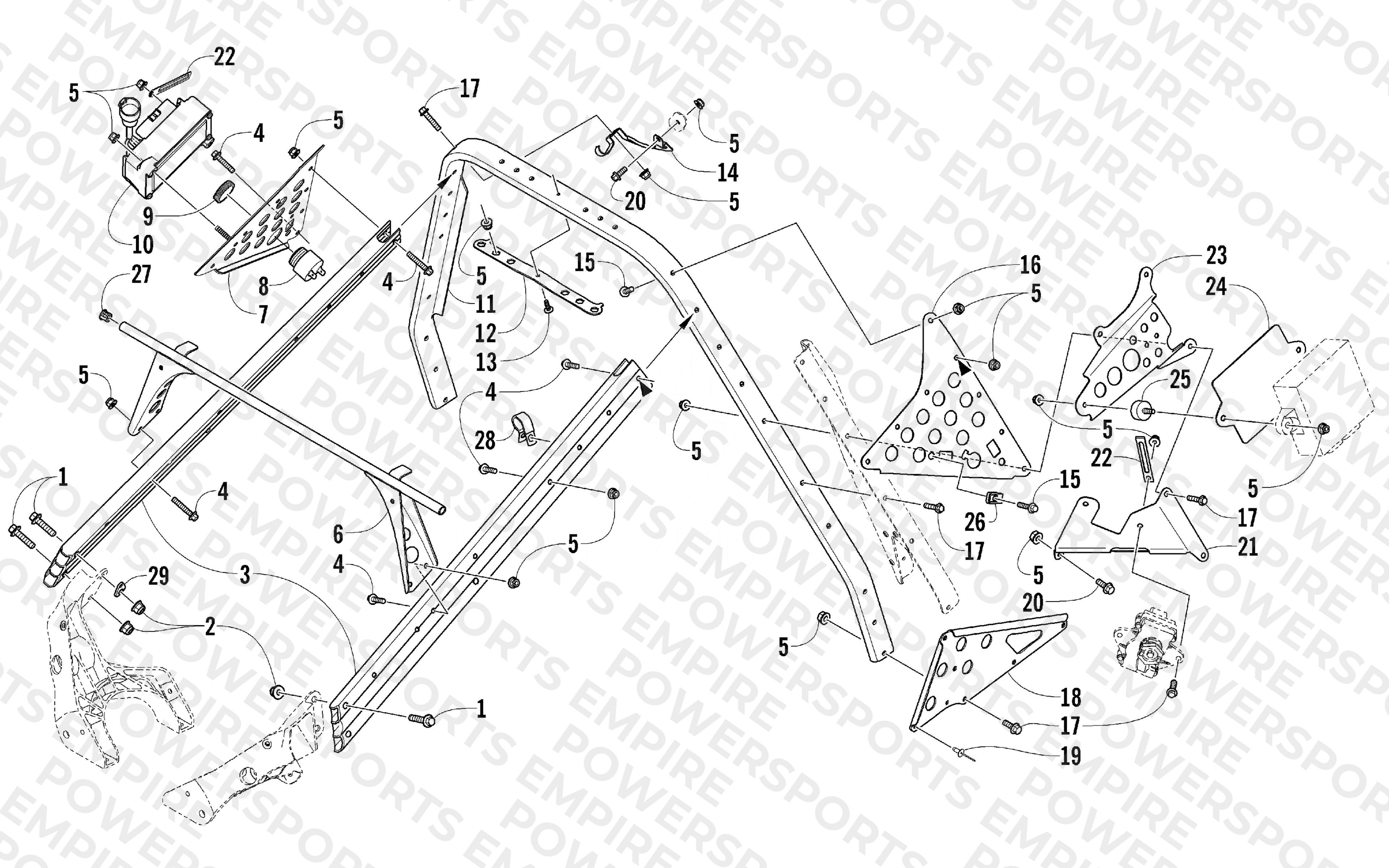 STEERING SUPPORT ASSEMBLY