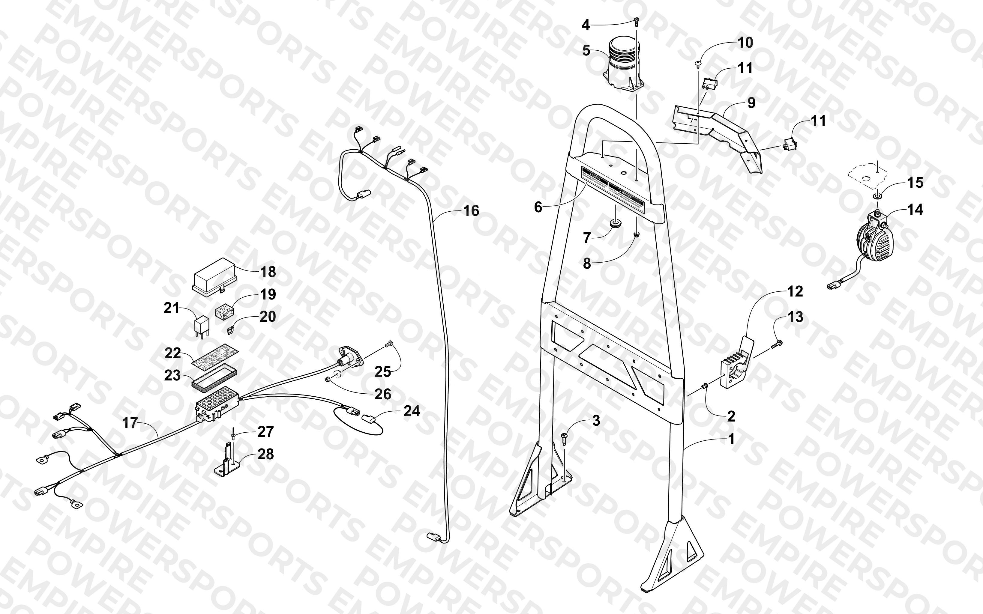 STROBE AND LIGHTBAR ASSEMBLY