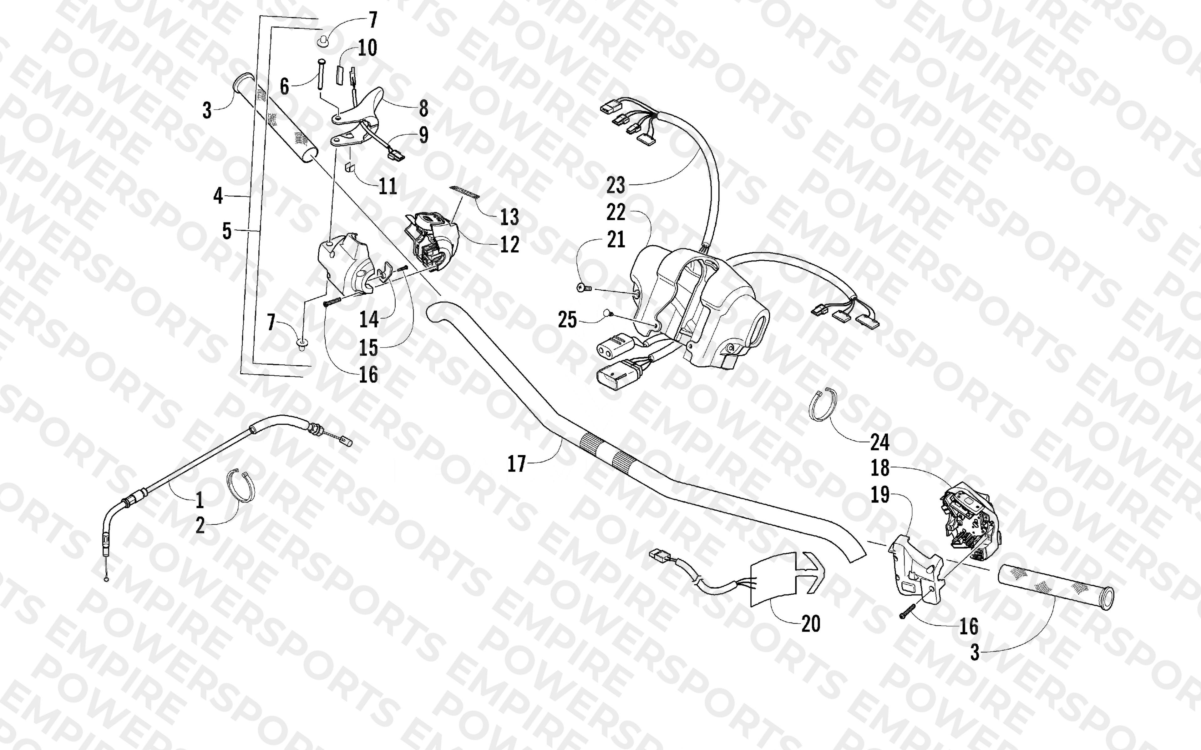 HANDLEBAR AND CONTROLS