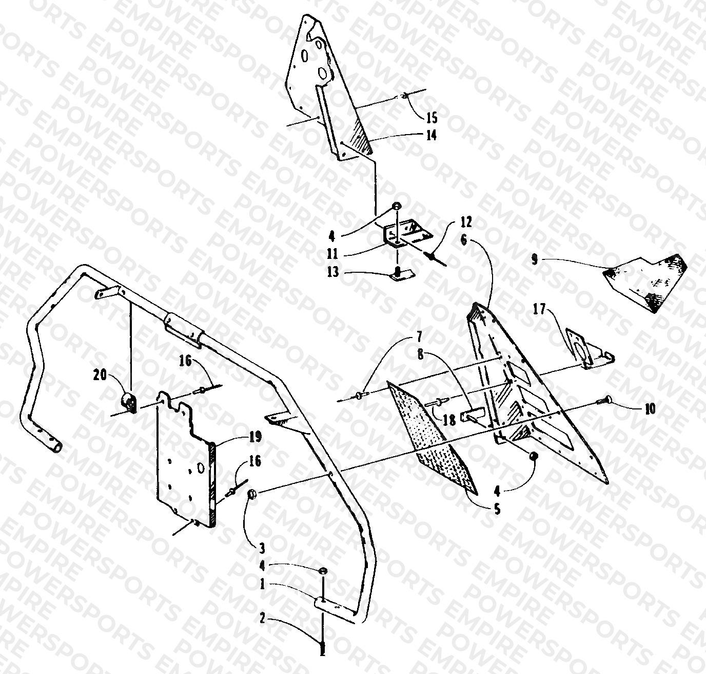 STEERING SUPPORT ASSEMBLY