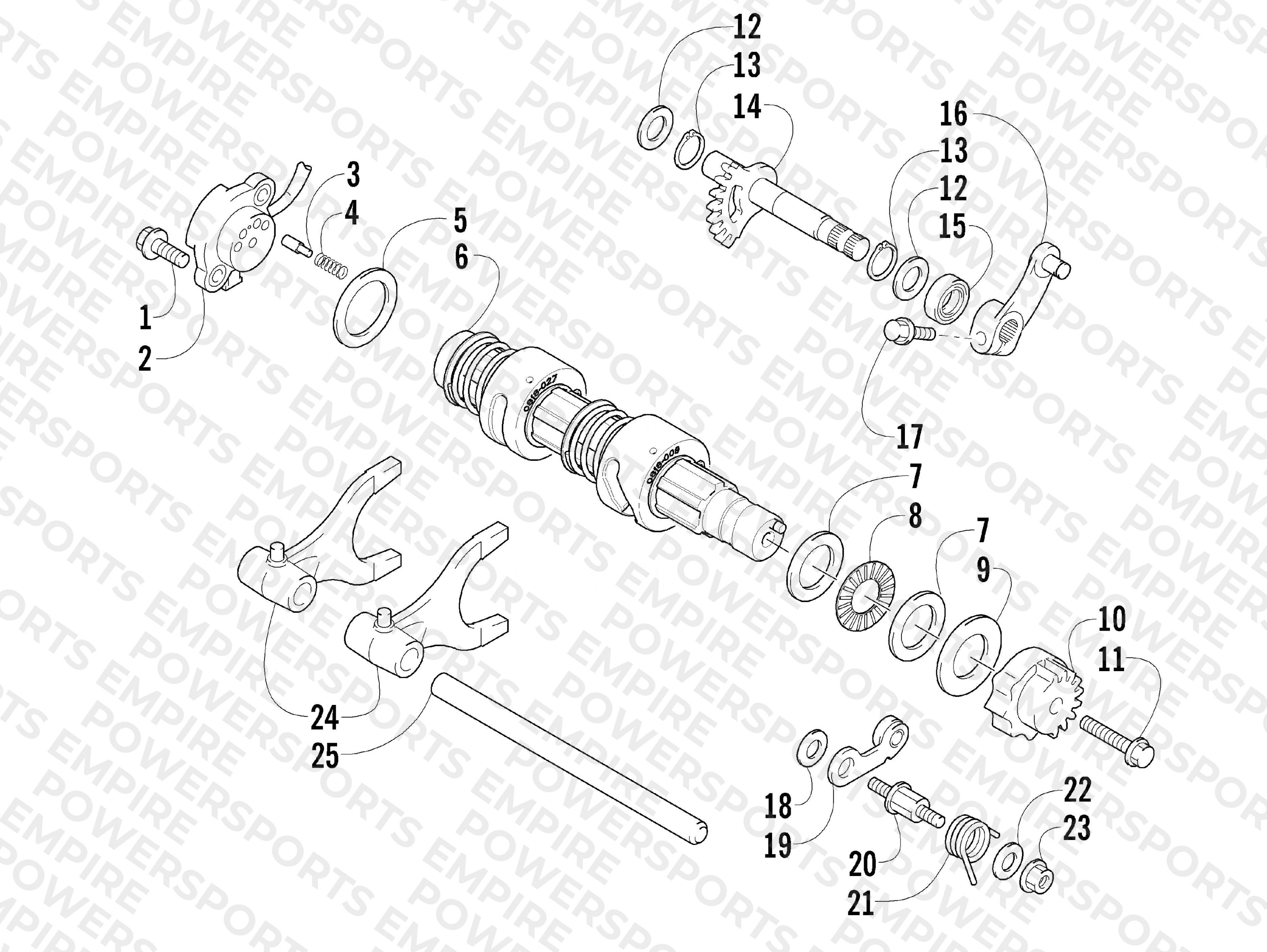 GEAR SHIFTING ASSEMBLY