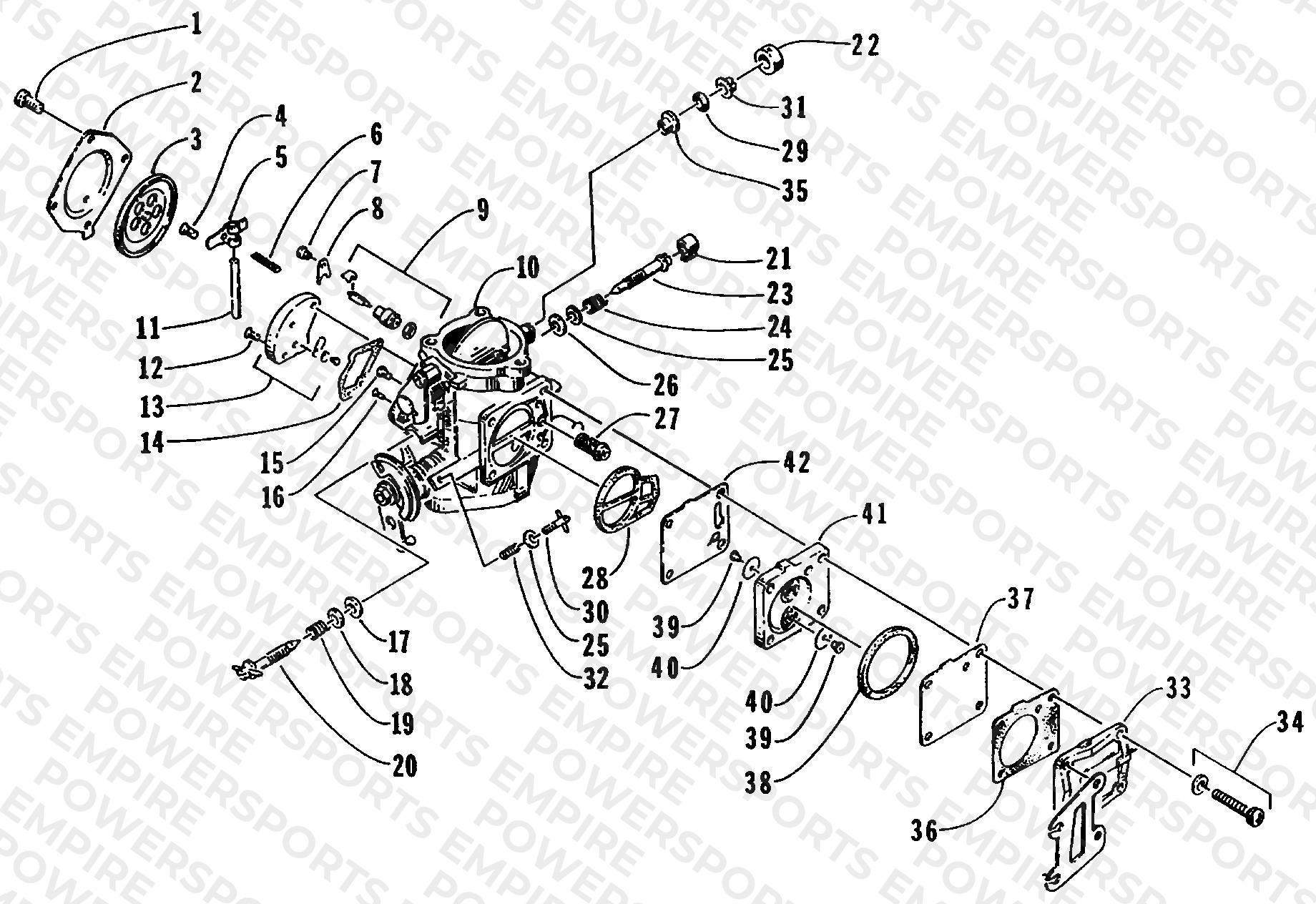 MAGNETO-SIDE CARBURETOR
