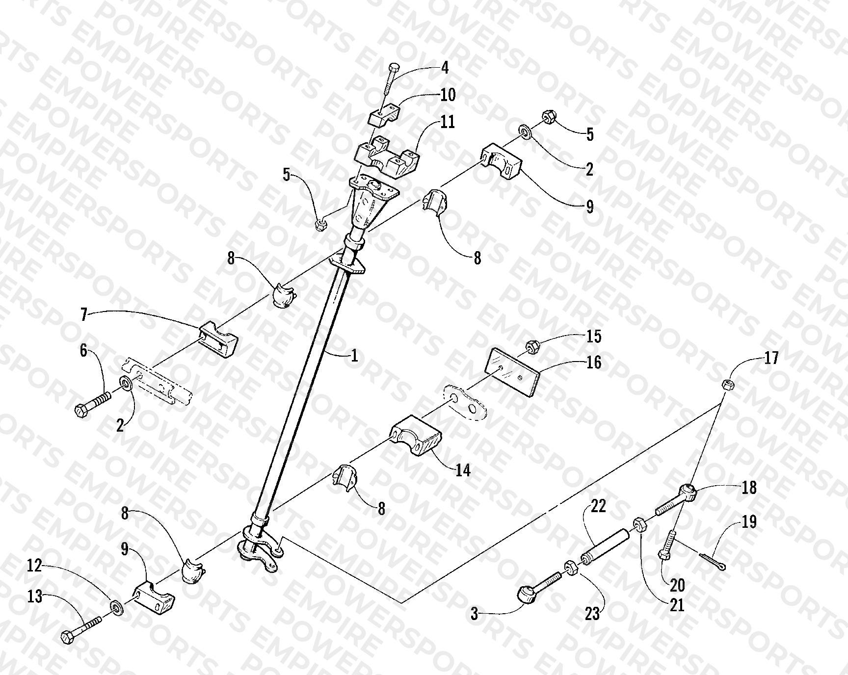 STEERING POST ASSEMBLY
