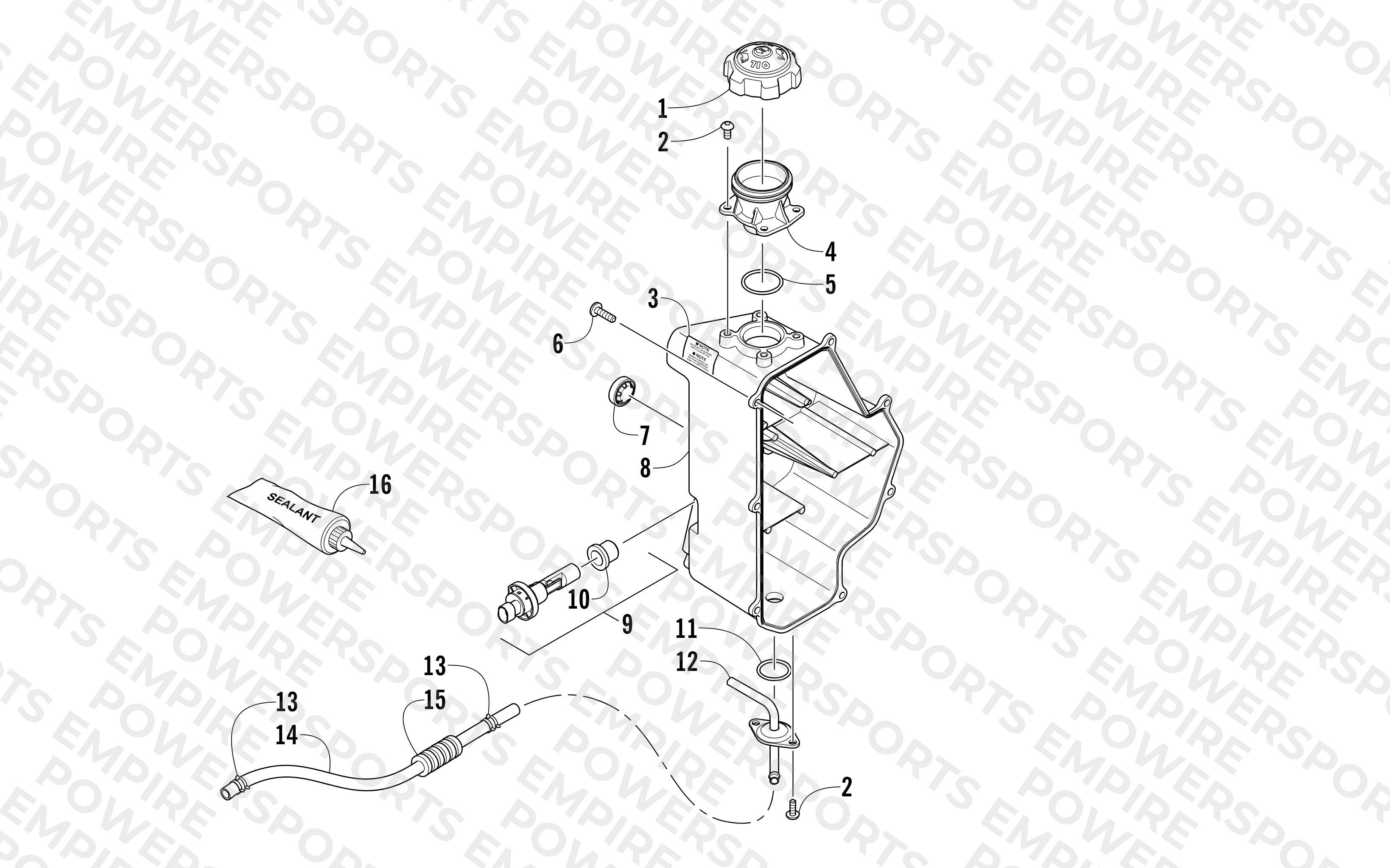OIL TANK ASSEMBLY