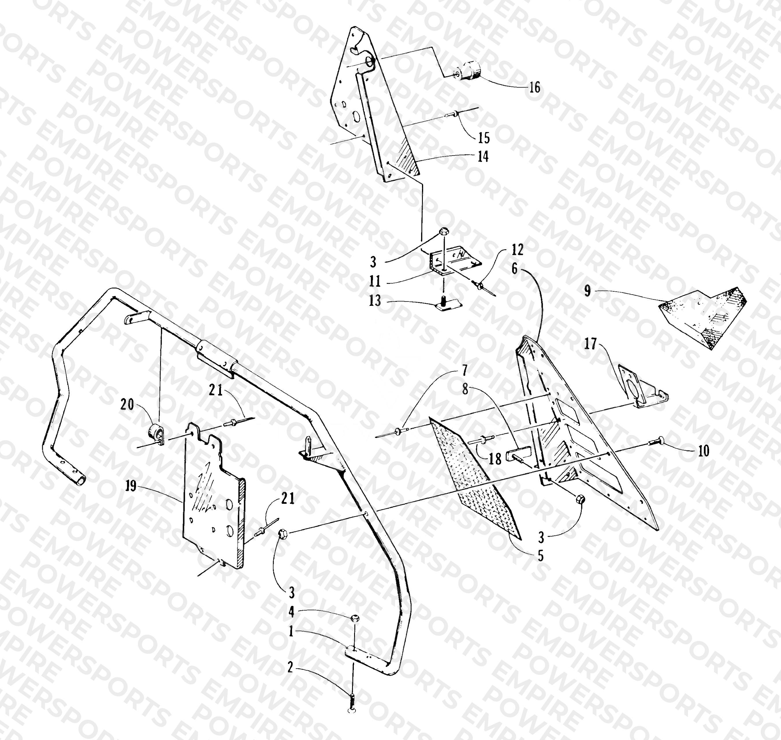 STEERING SUPPORT ASSEMBLY