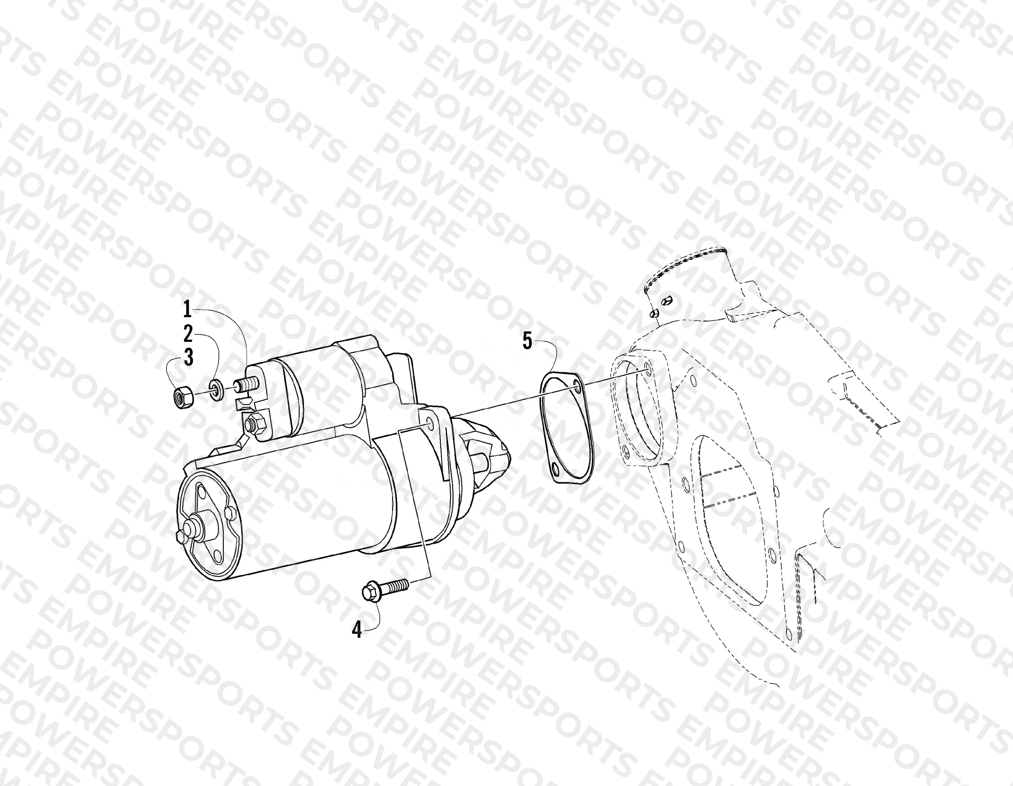 STARTER MOTOR ASSEMBLY