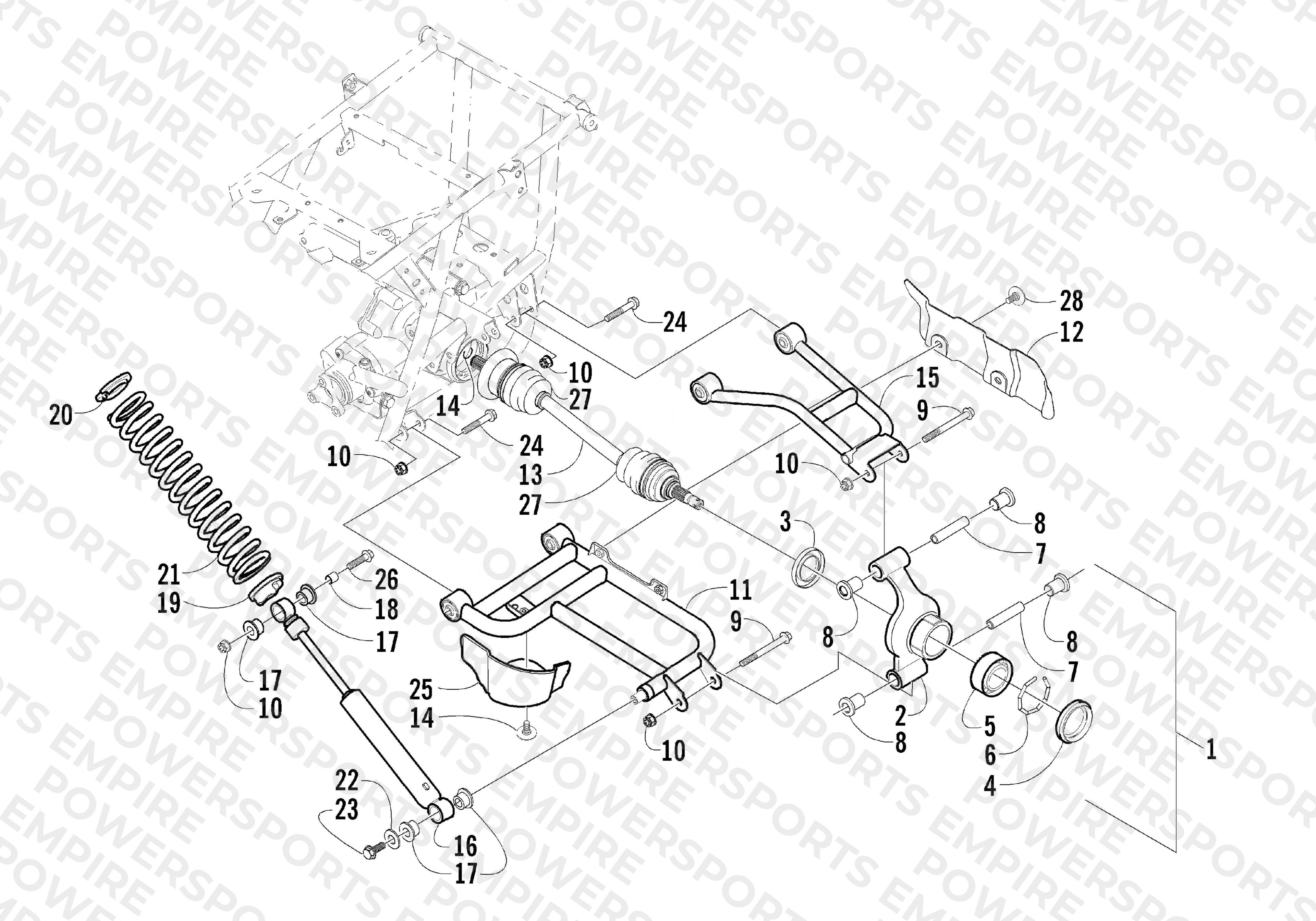 REAR SUSPENSION ASSEMBLY