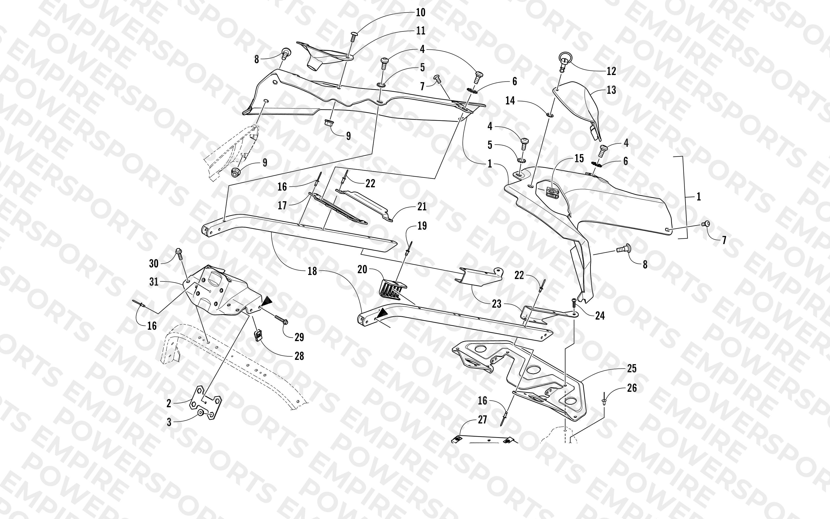 SEAT SUPPORT ASSEMBLY