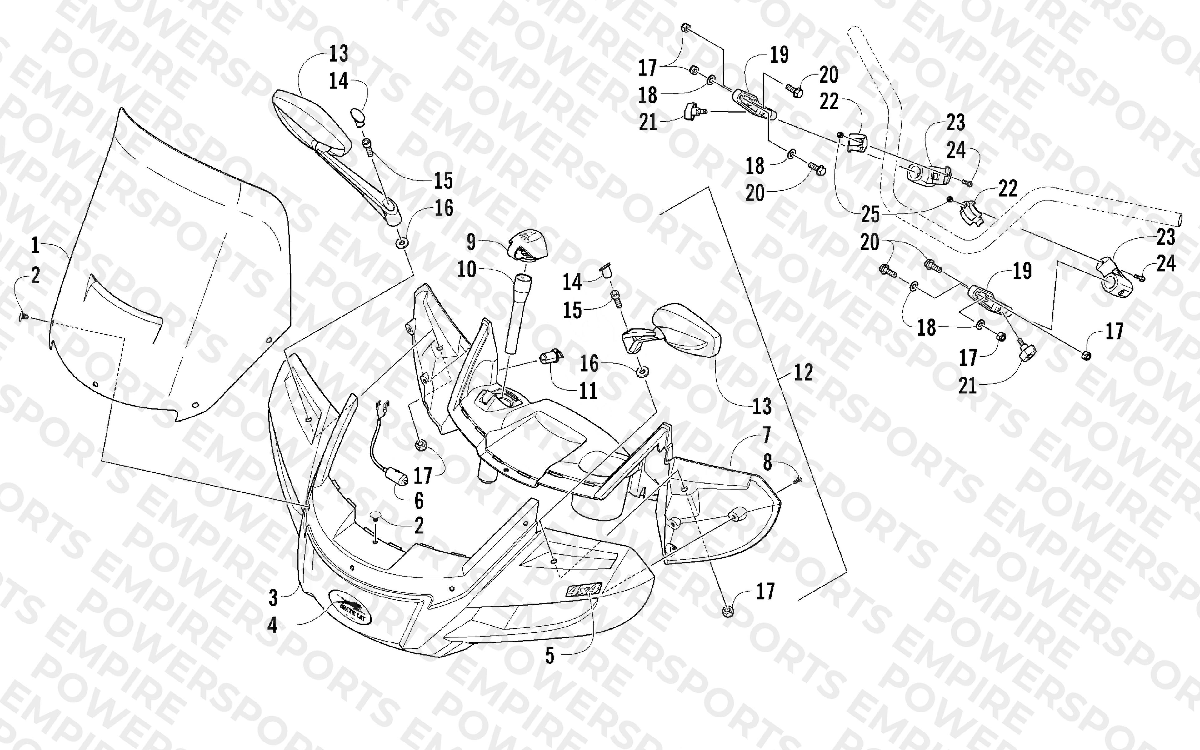 WINDSHIELD ASSEMBLY