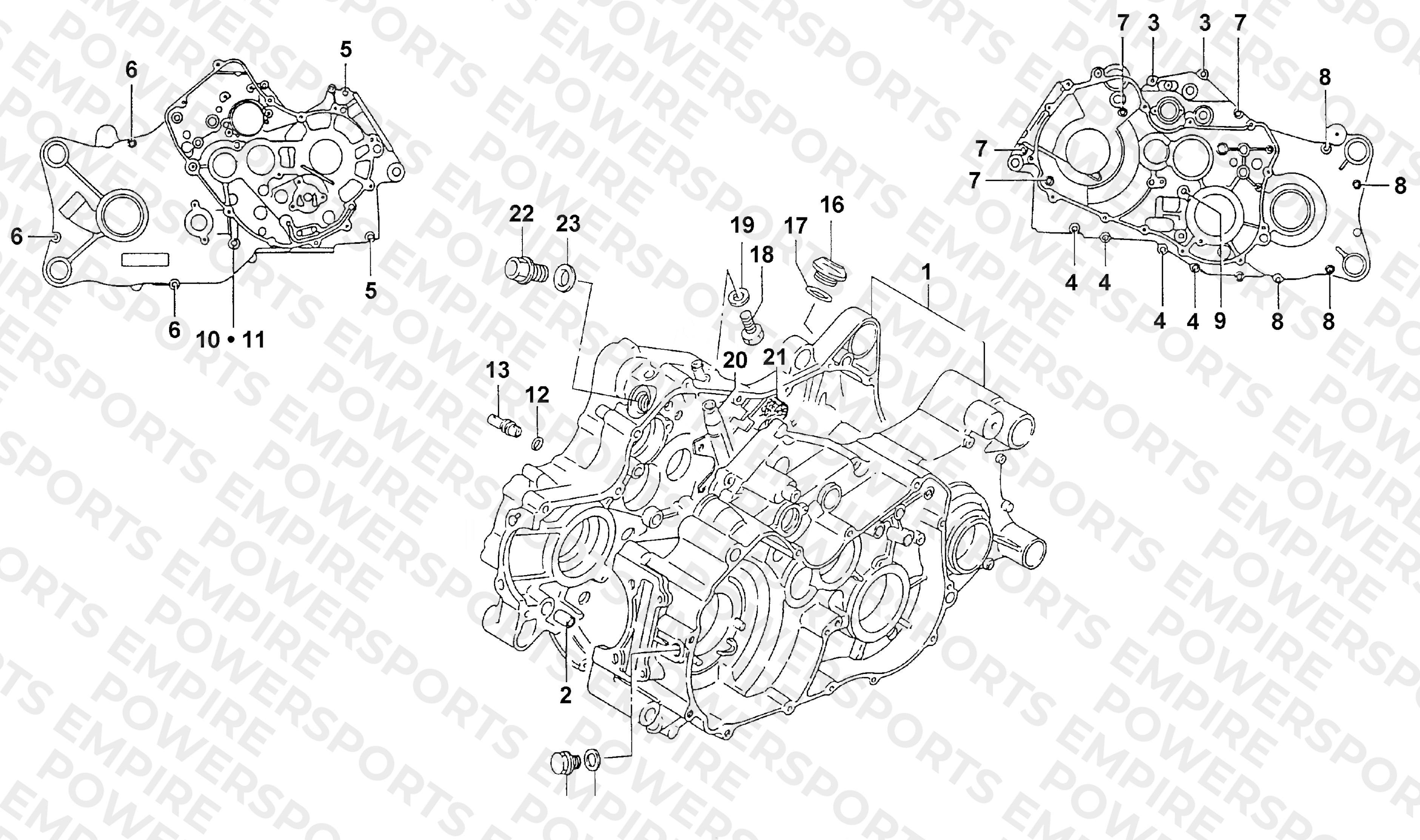 CRANKCASE ASSEMBLY