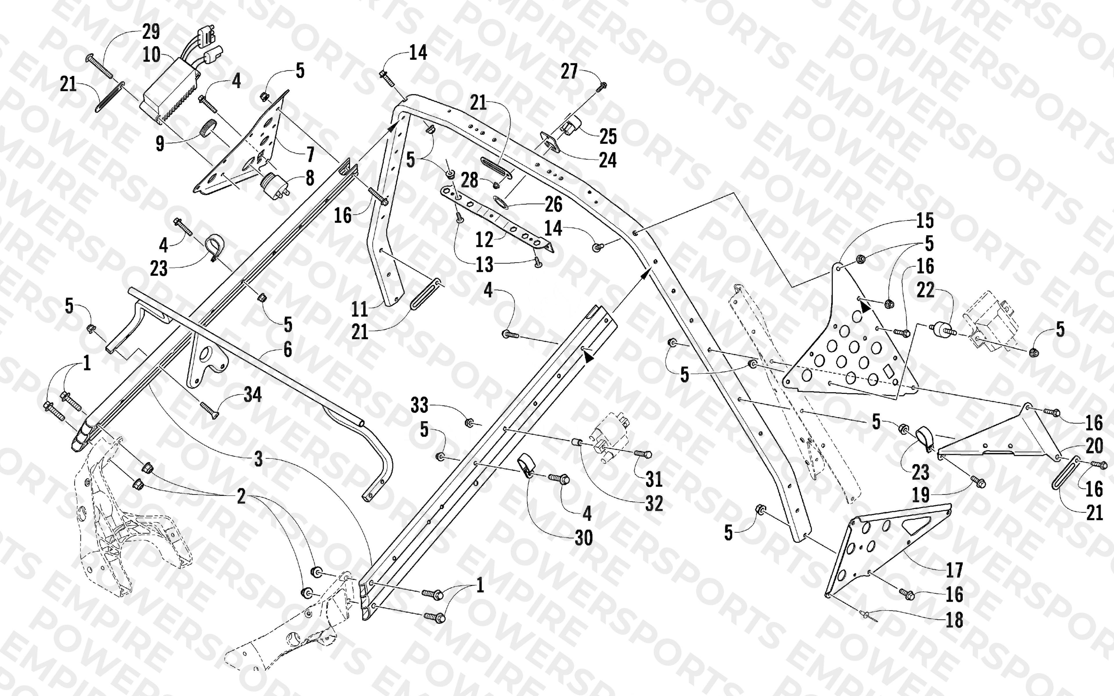 STEERING SUPPORT ASSEMBLY