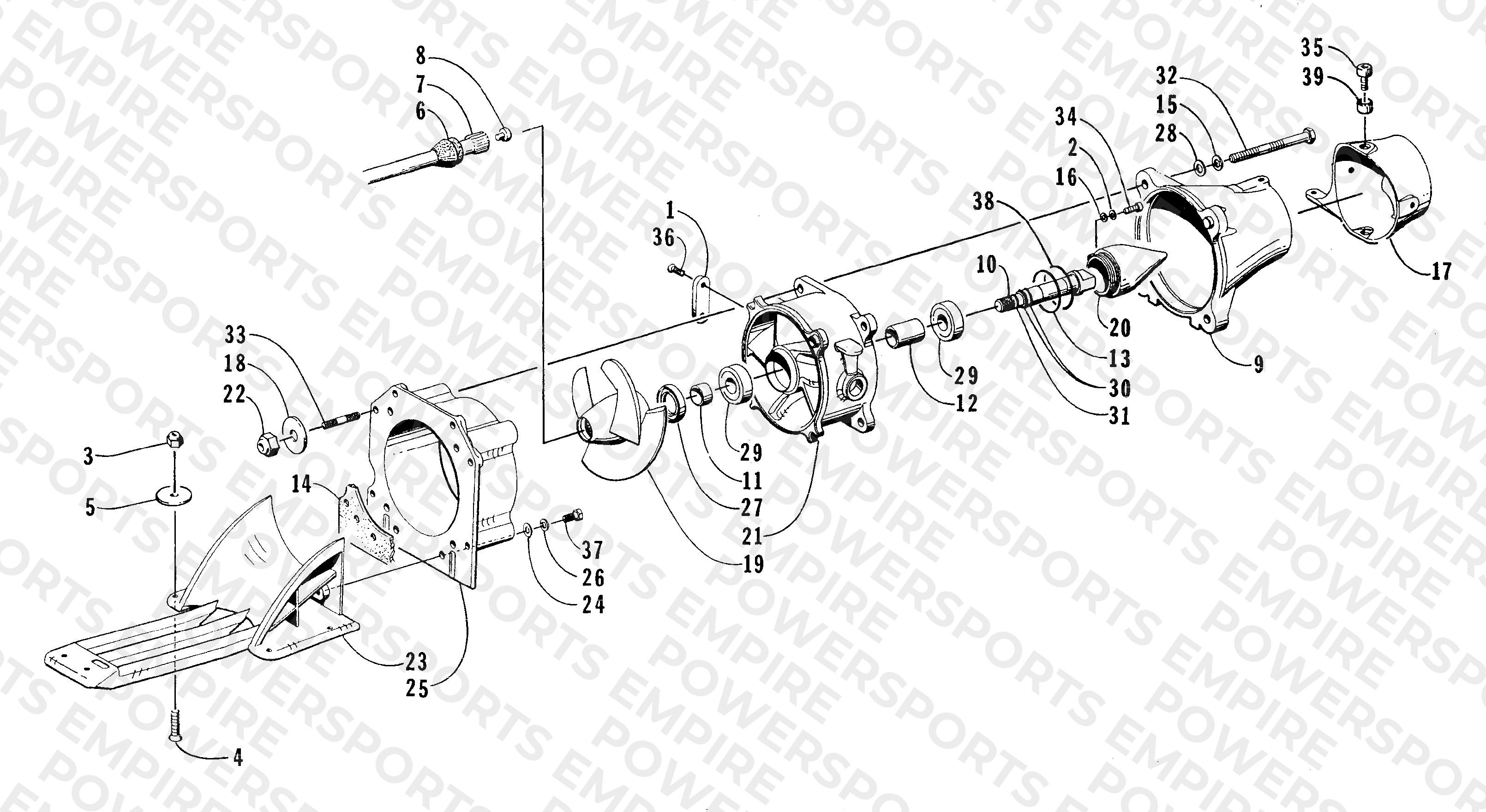 IMPELLER DRIVE ASSEMBLY