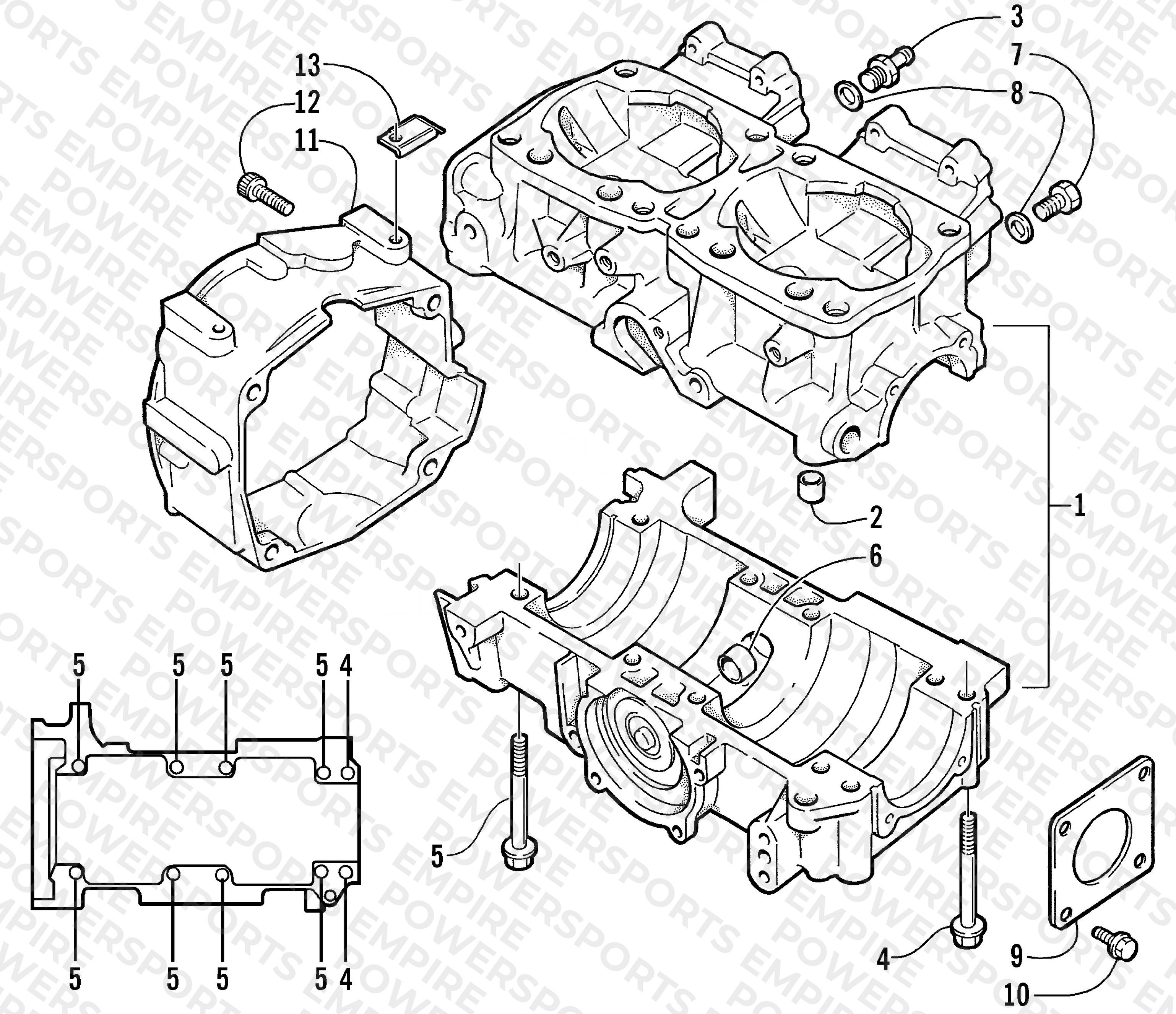 CRANKCASE ASSEMBLY