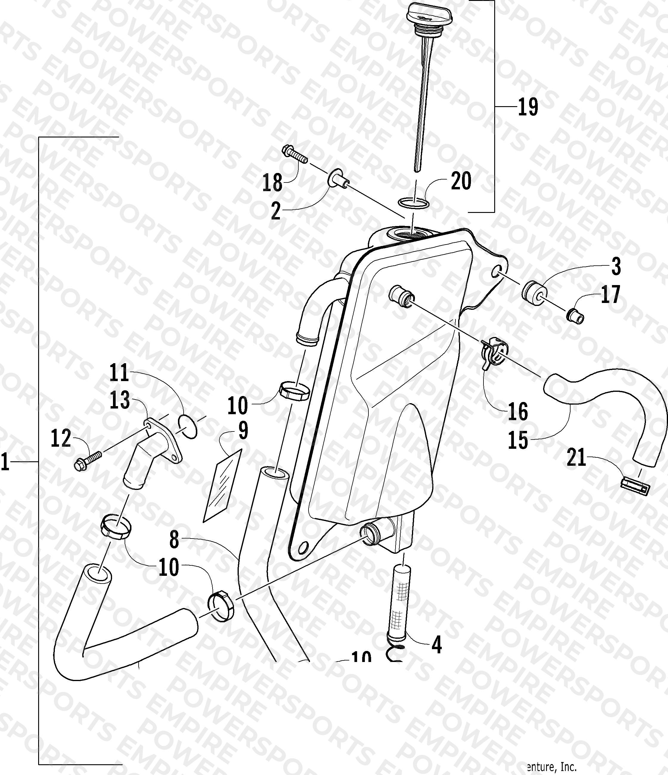OIL TANK ASSEMBLY