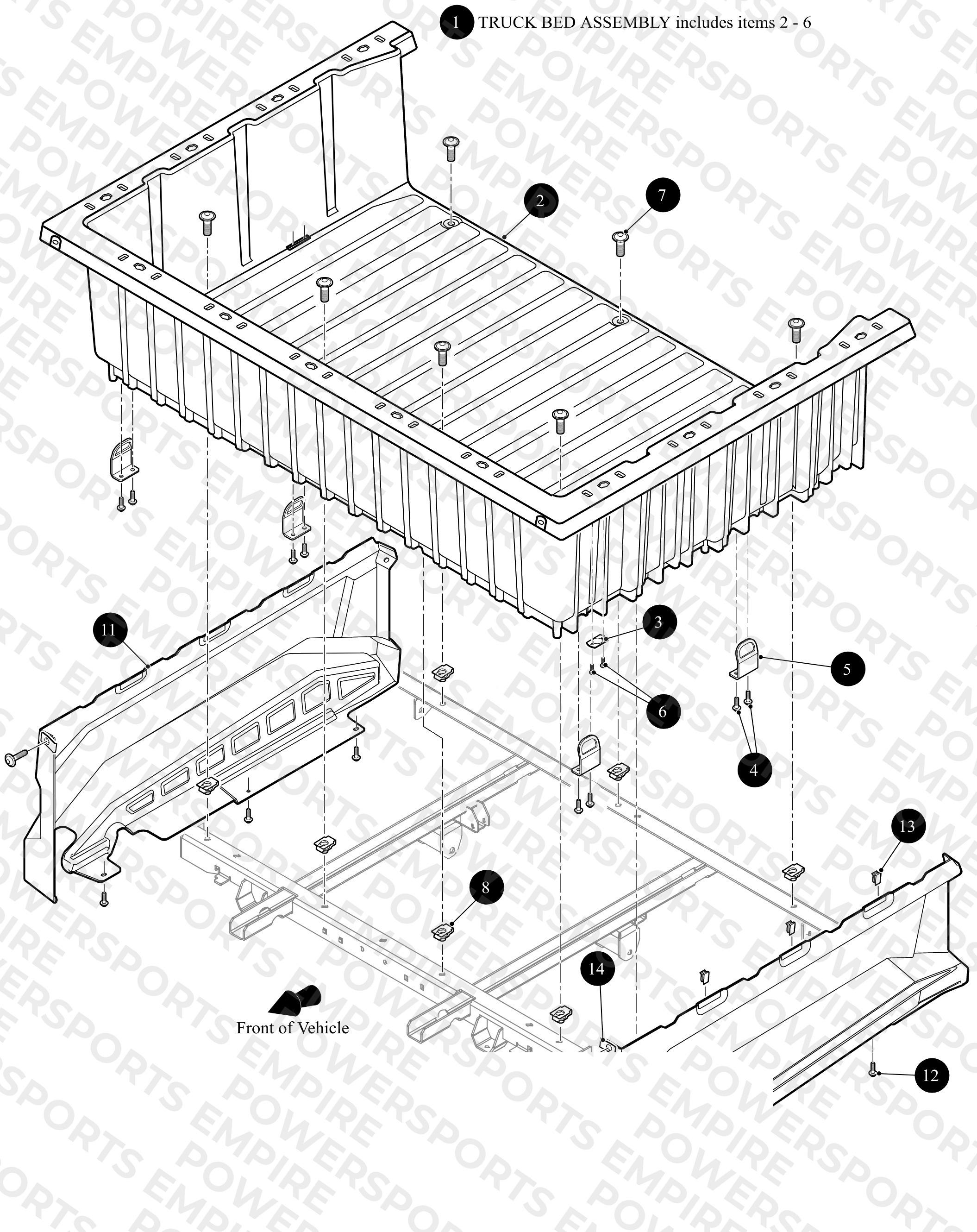 TRUCK BED ASSEMBLY