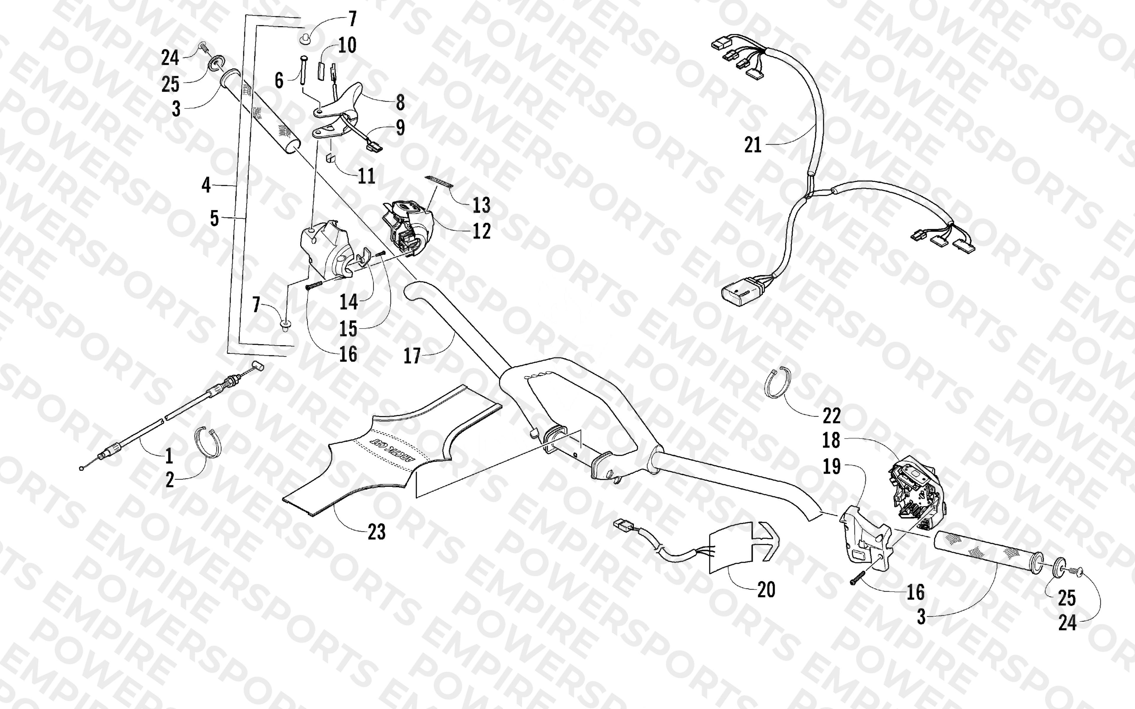 HANDLEBAR AND CONTROLS