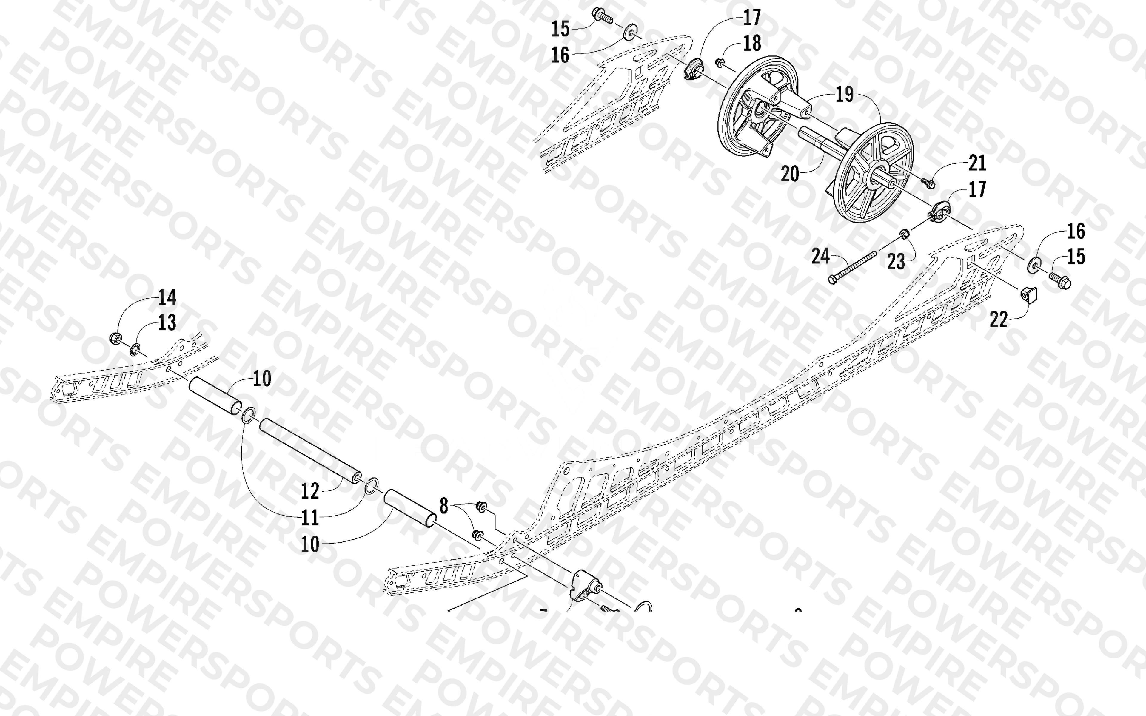 IDLER WHEEL ASSEMBLY