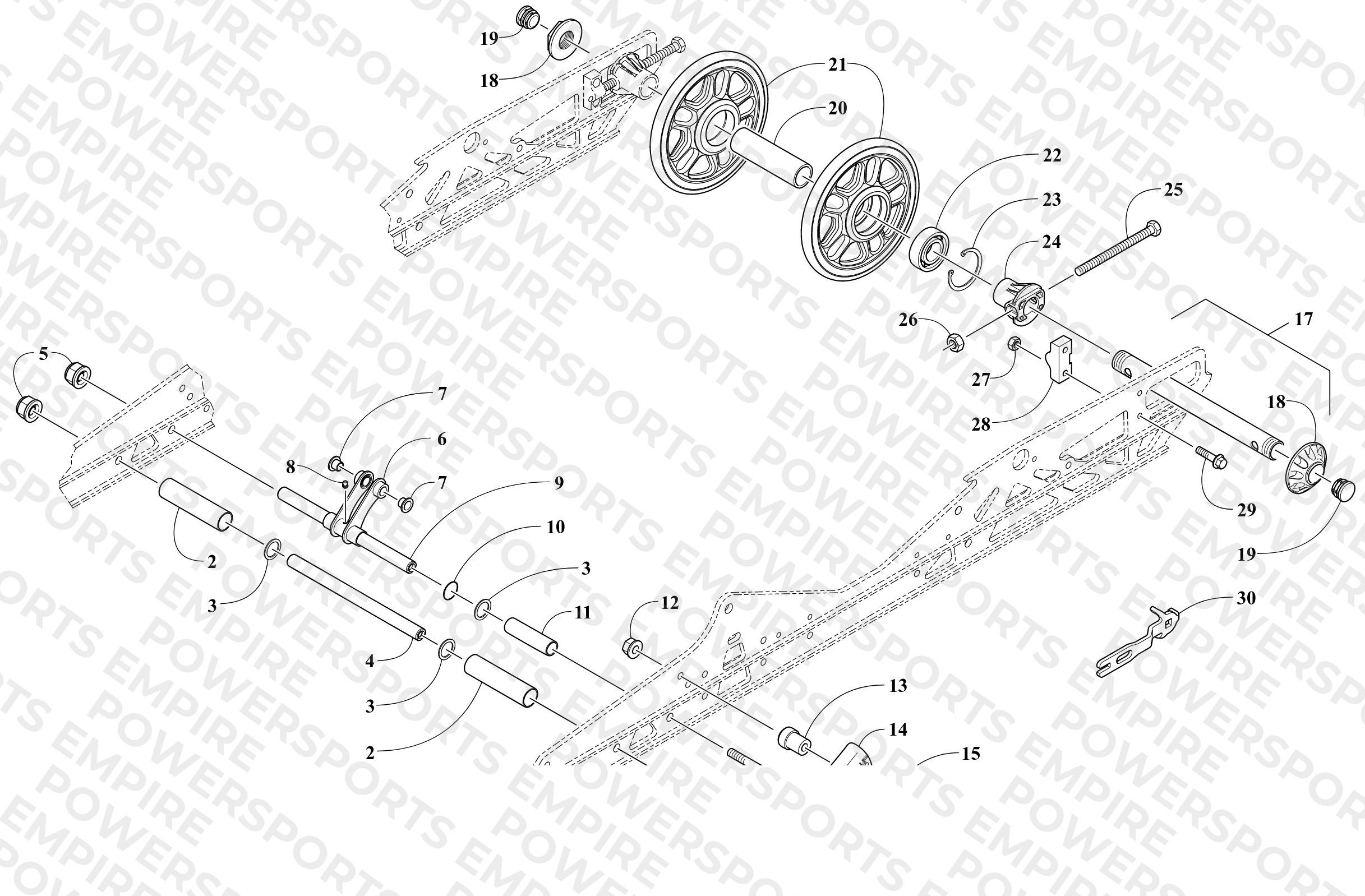 IDLER WHEEL ASSEMBLY