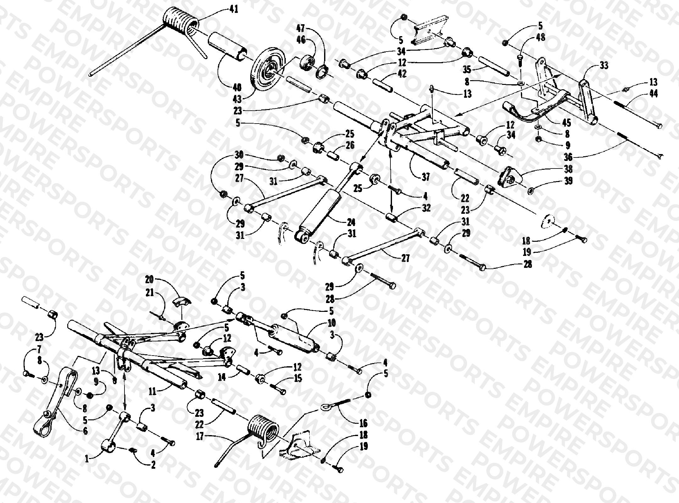 REAR SUSPENSION ARM ASSEMBLIES
