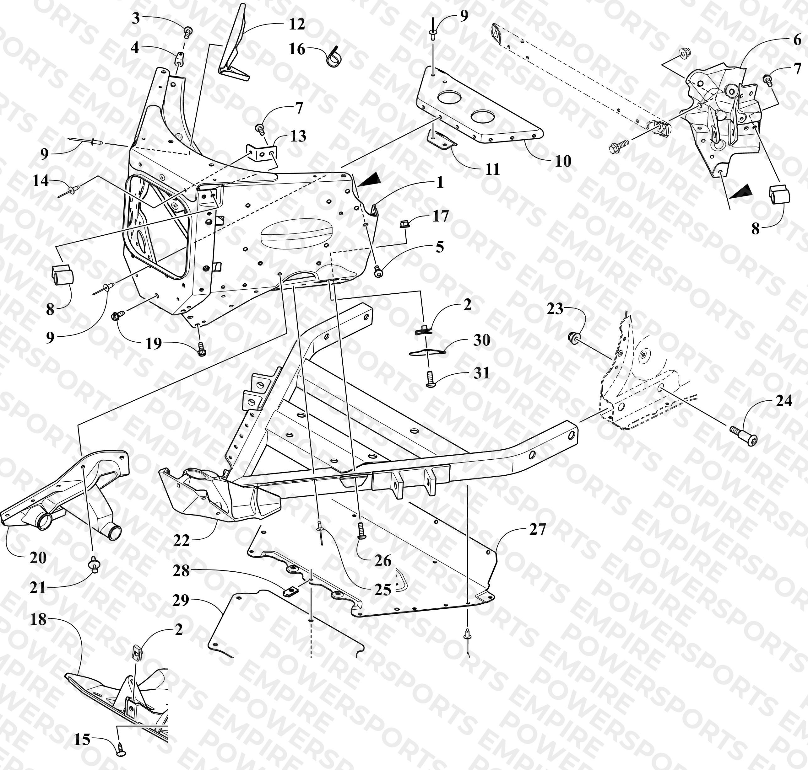 FRONT FRAME ASSEMBLY