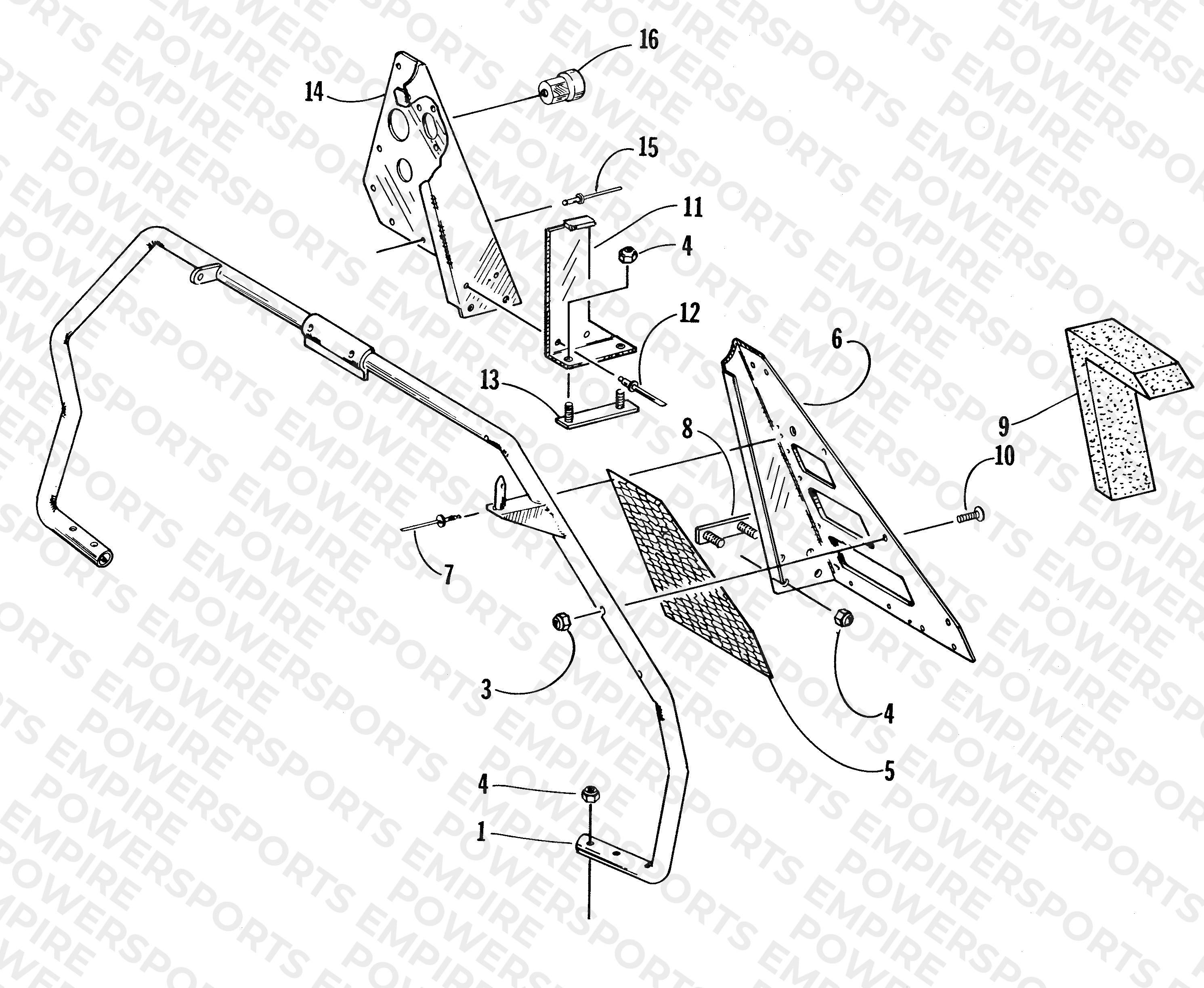 STEERING SUPPORT ASSEMBLY