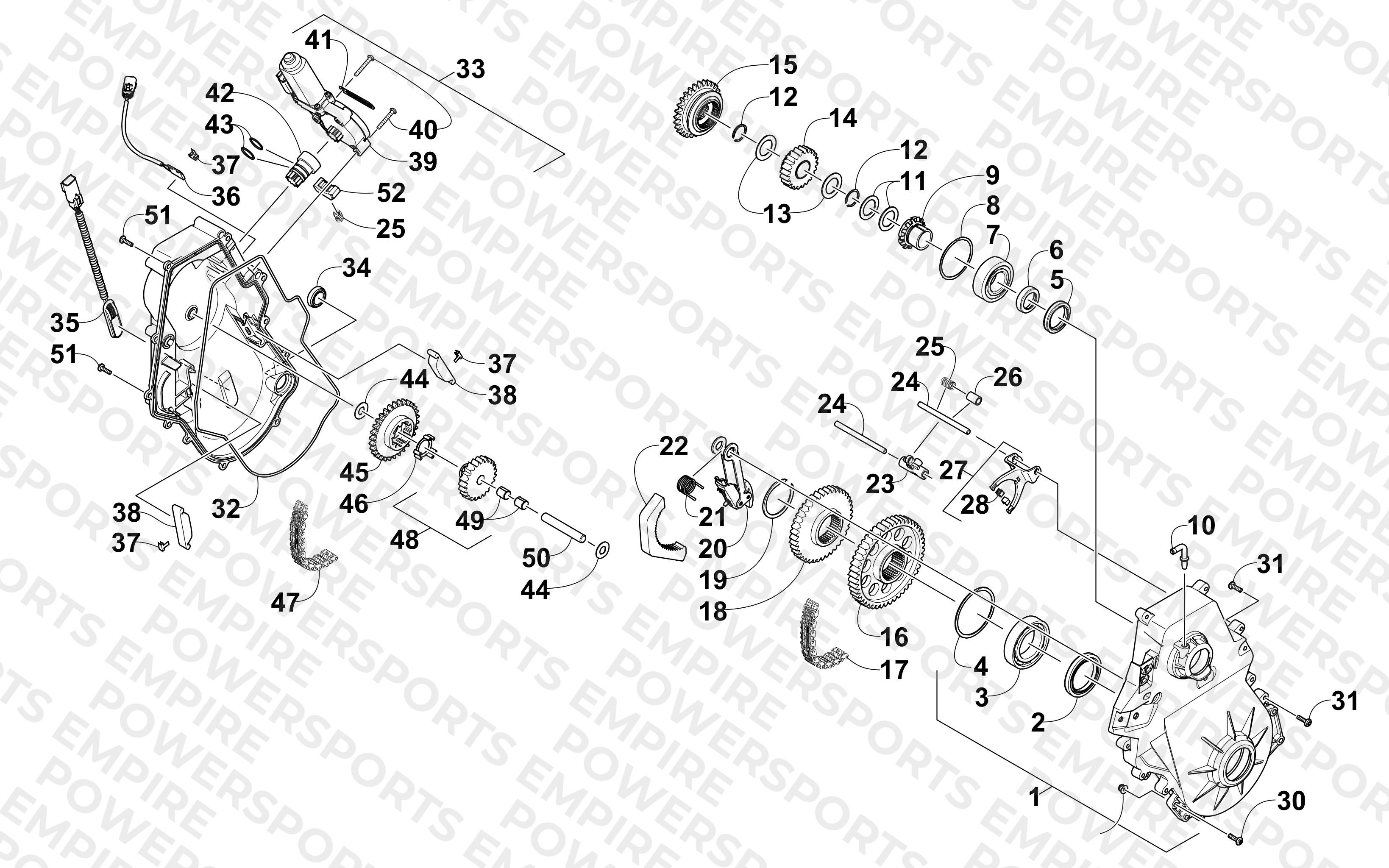 CHAIN CASE ASSEMBLY