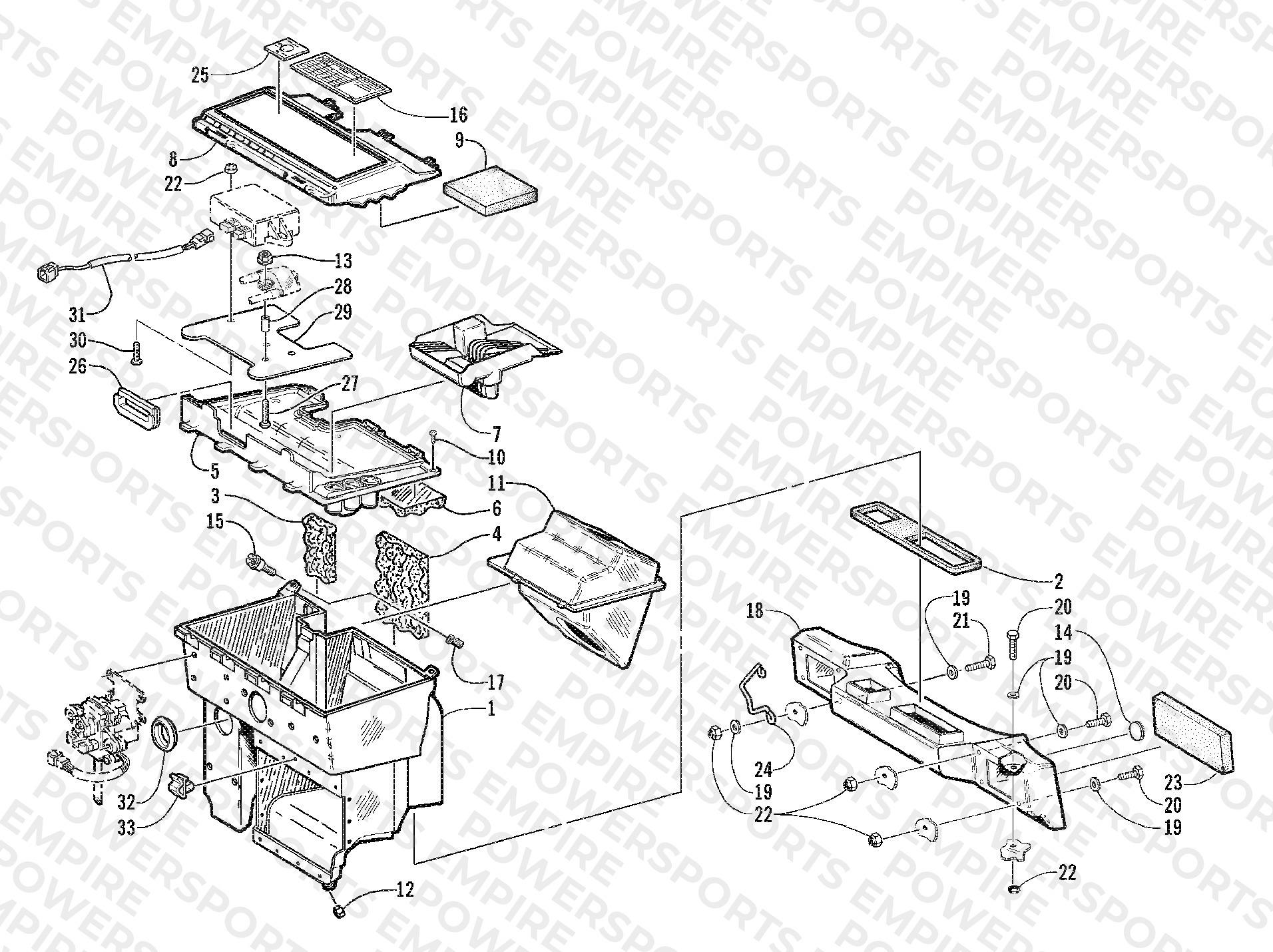 AIR SILENCER ASSEMBLY