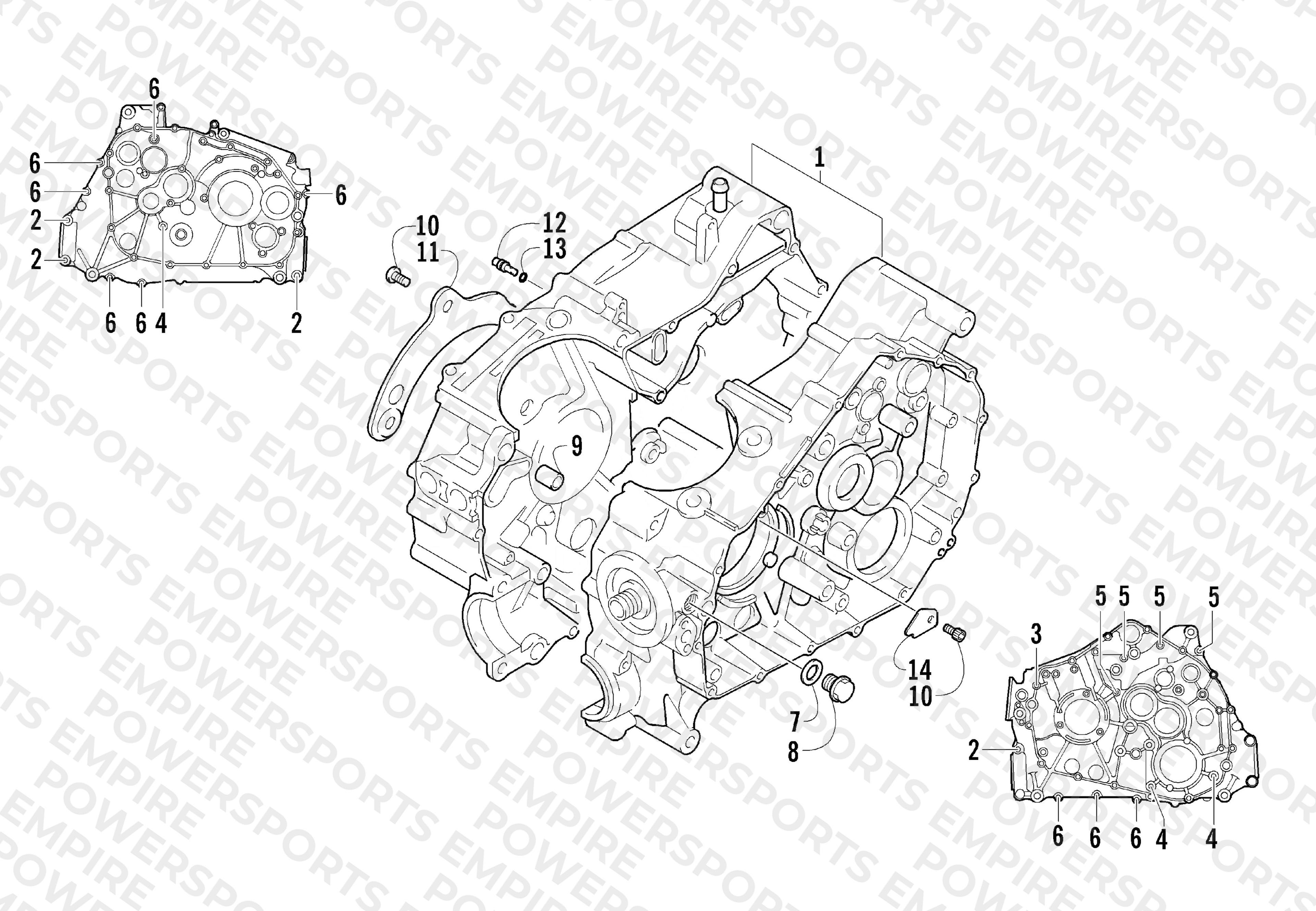 CRANKCASE ASSEMBLY